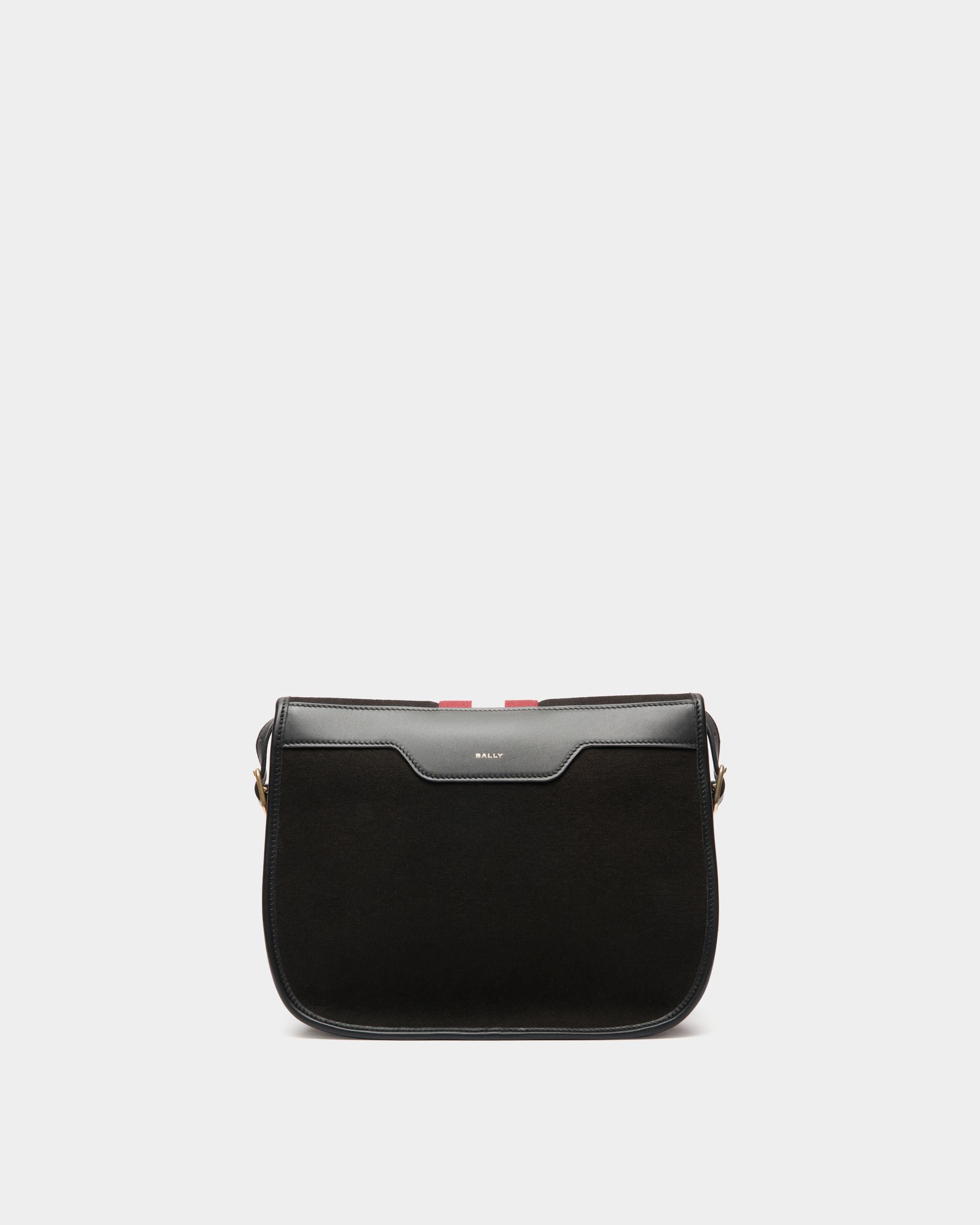 Bally Global - Sac À Bandoulière Beckett En Toile Noire - Noir