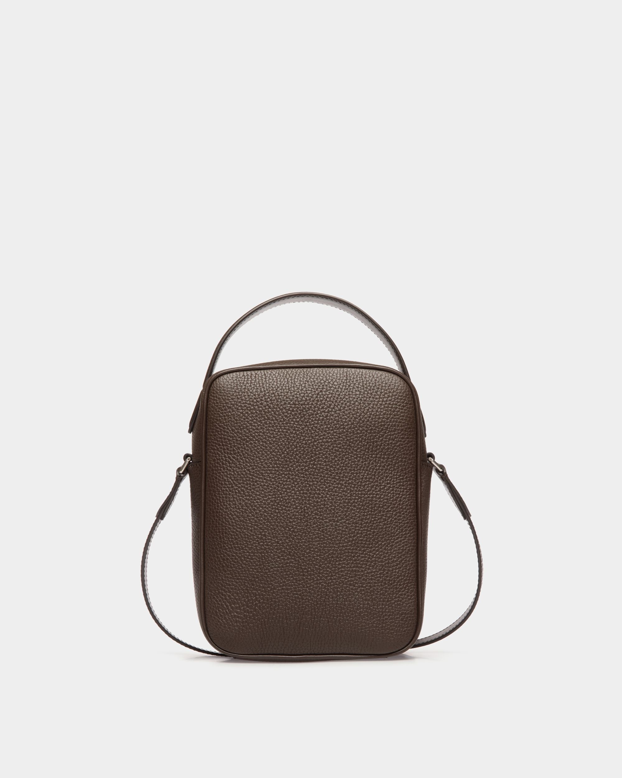 Bally Global - Oeden Crossbody Bag in Ebano Leather - Brown
