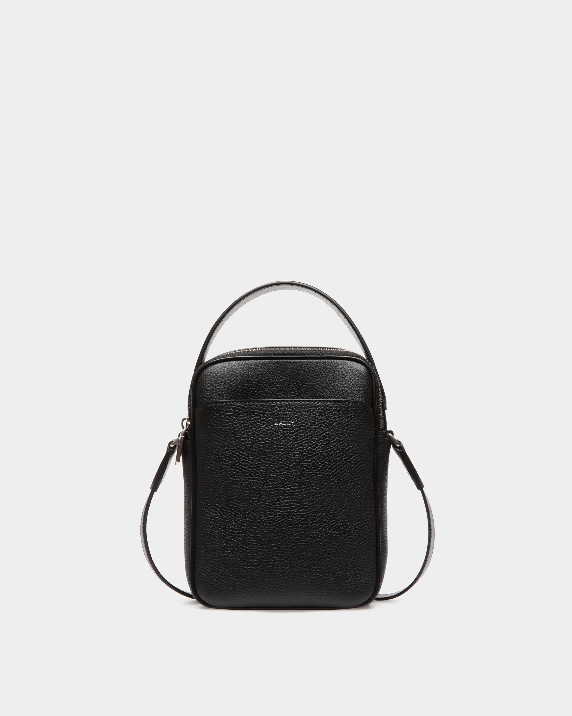 Bally Global - Oeden Crossbody Bag In Black Leather - Black