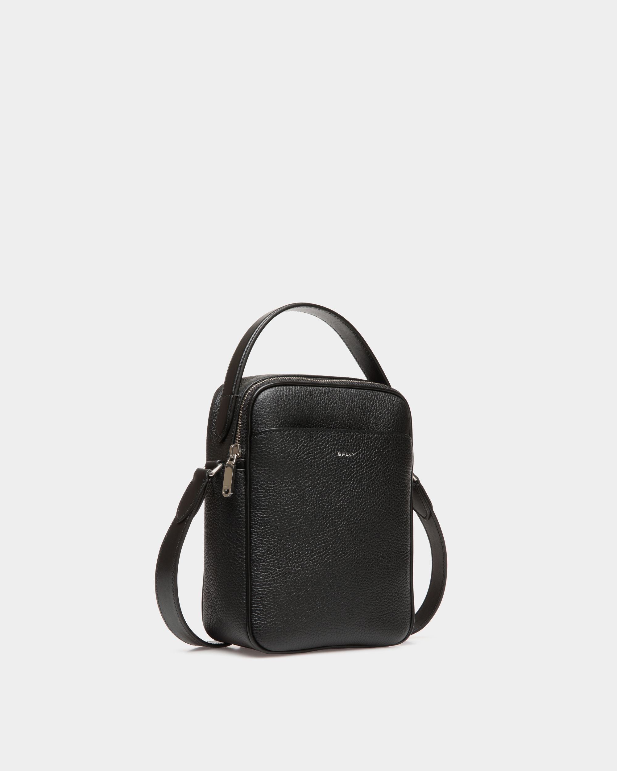 Bally Global - Oeden Crossbody Bag In Black Leather - Black