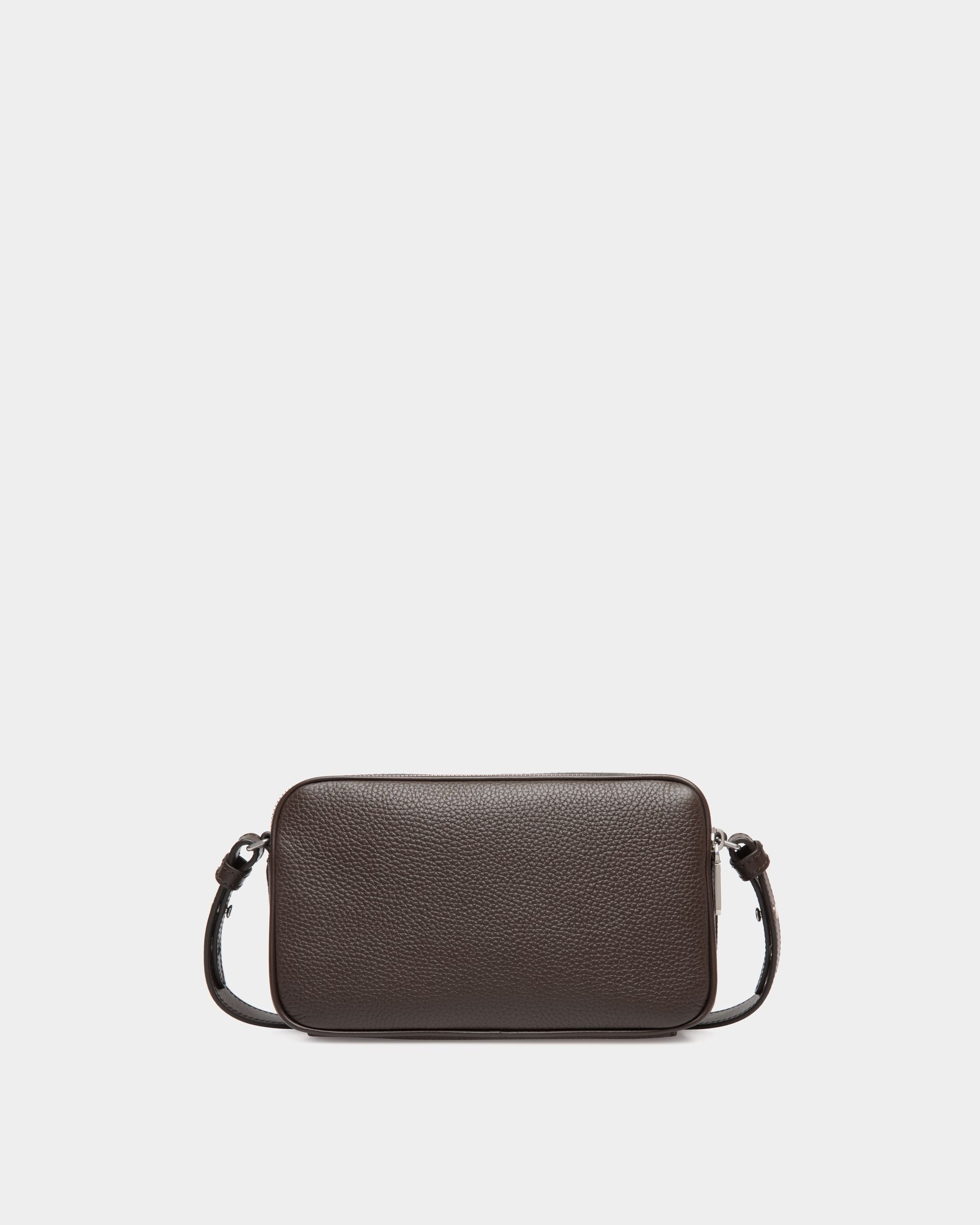 Bally Global - Oeden Crossbody Bag in Ebano Leather - Brown