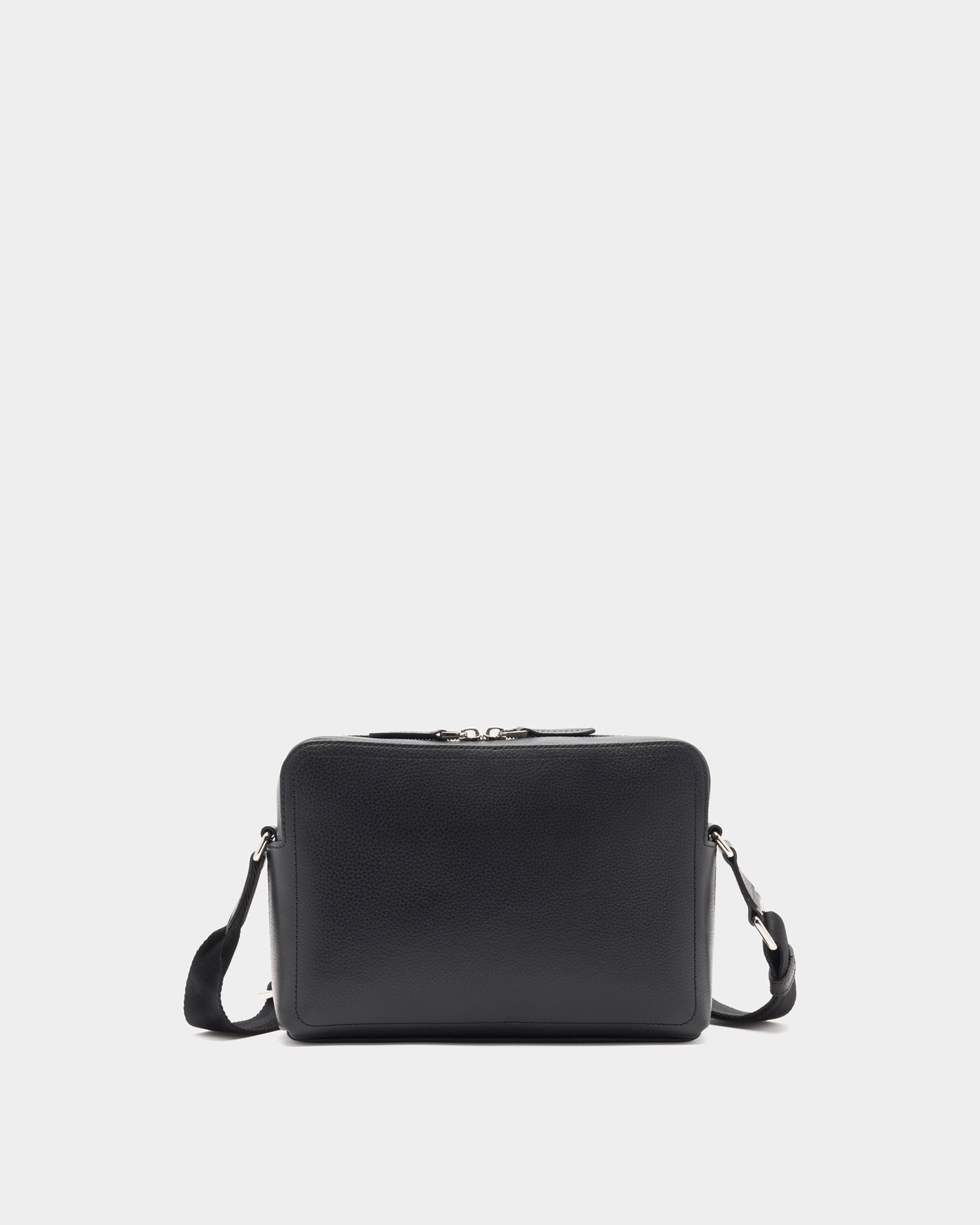 Bally Global - Sac À Bandoulière Capitol En Cuir Grainé Noir - Noir