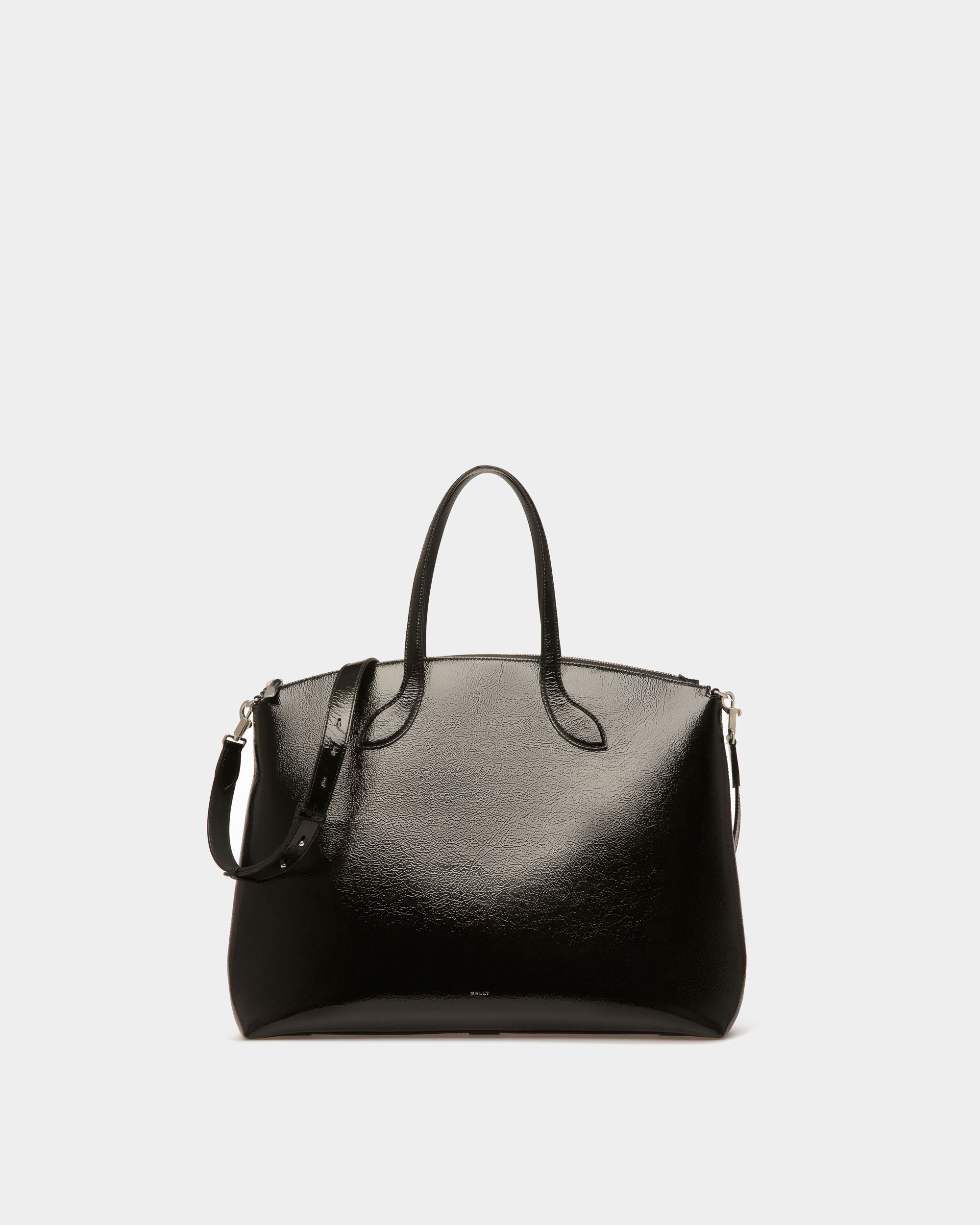 Bally Global - Lago Tote Bag In Black Leather - Black
