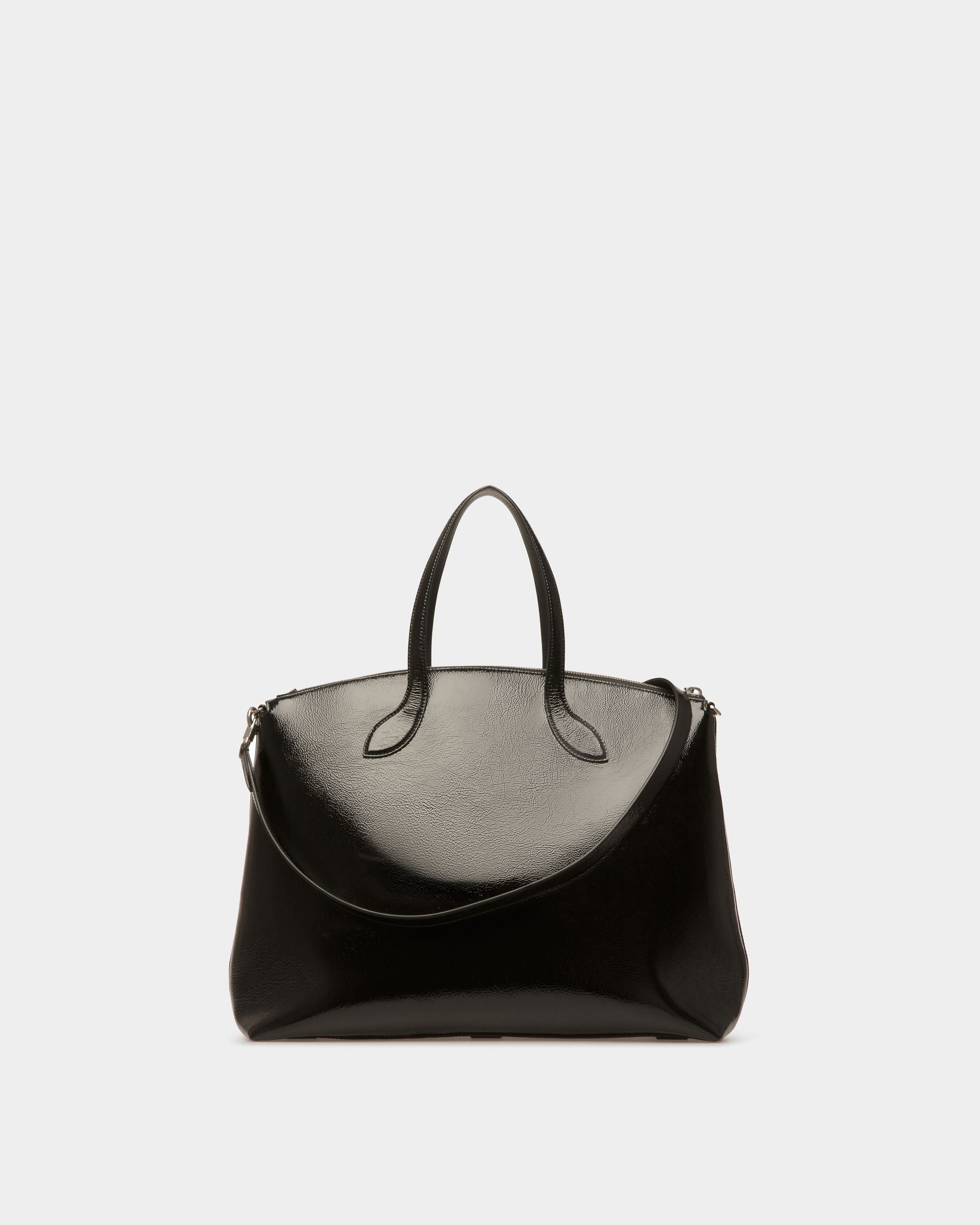 Bally Global - Lago Tote Bag In Black Leather - Black