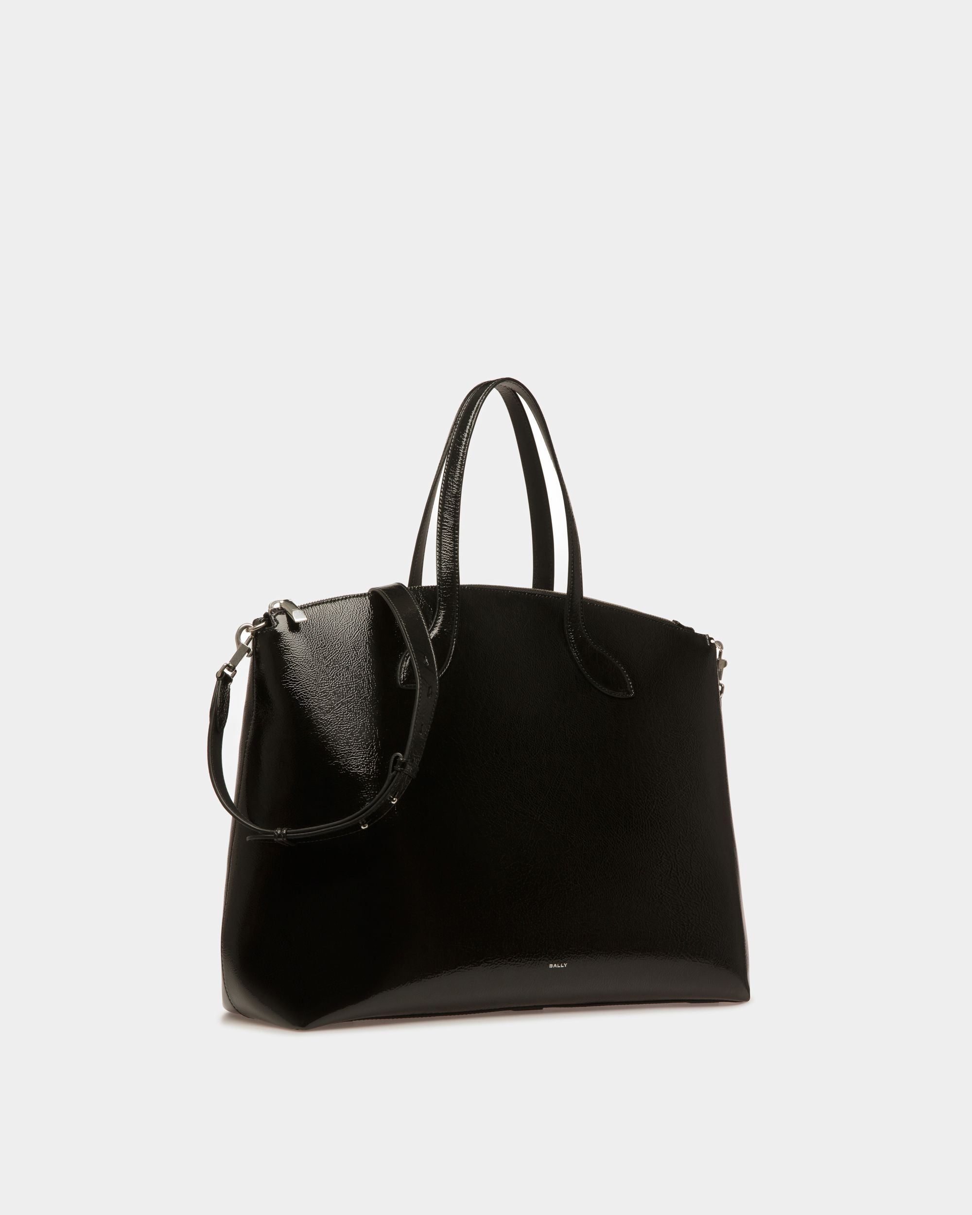 Bally Global - Lago Tote Bag In Black Leather - Black