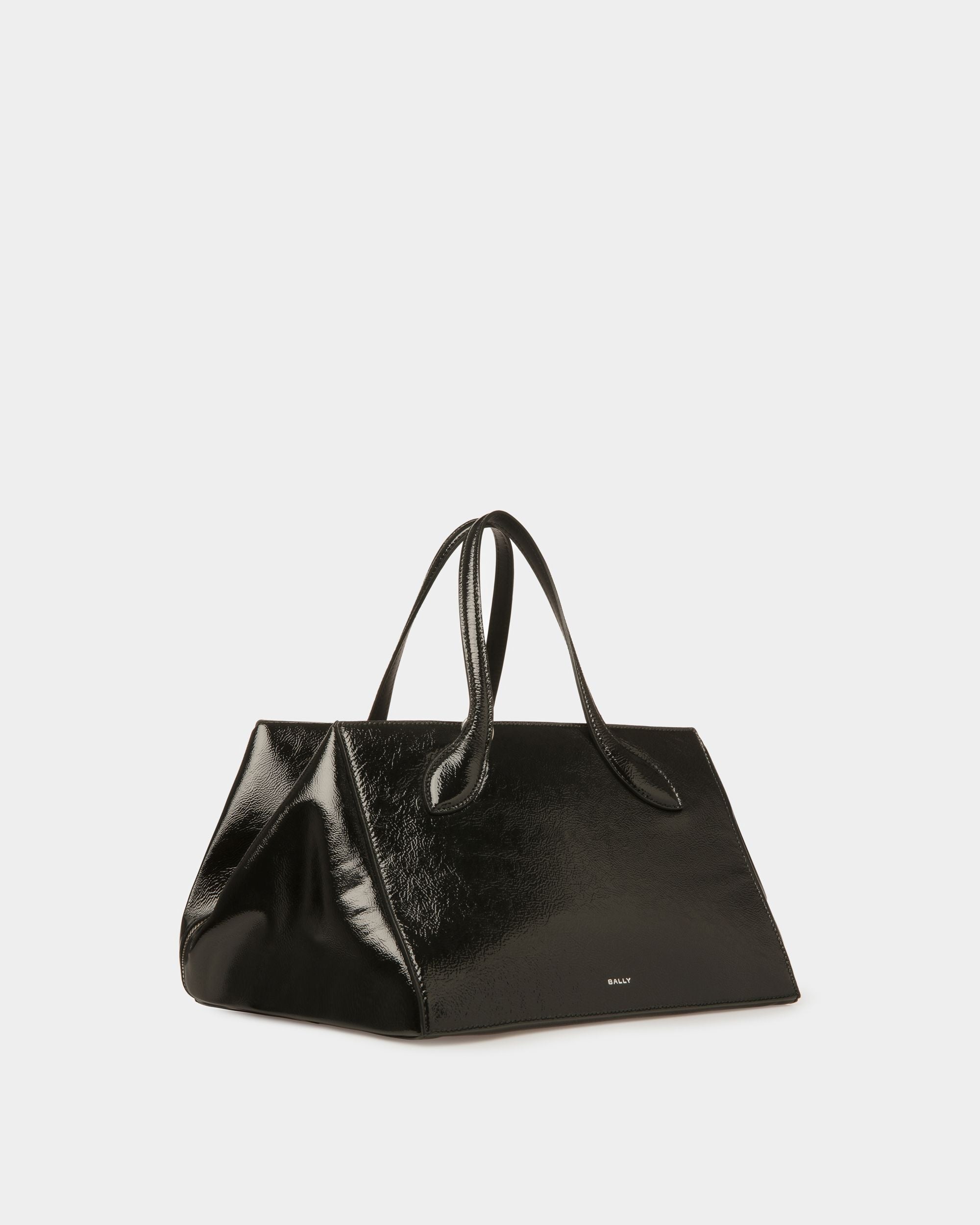 Bally Global - Cal Crossbody Bag In Black Leather - Black