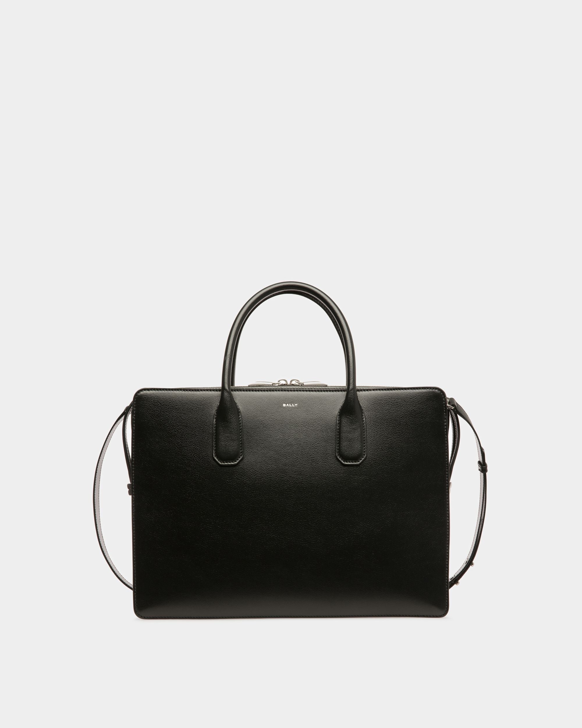 Bally Global - Banque Tote in Black Leather - Black