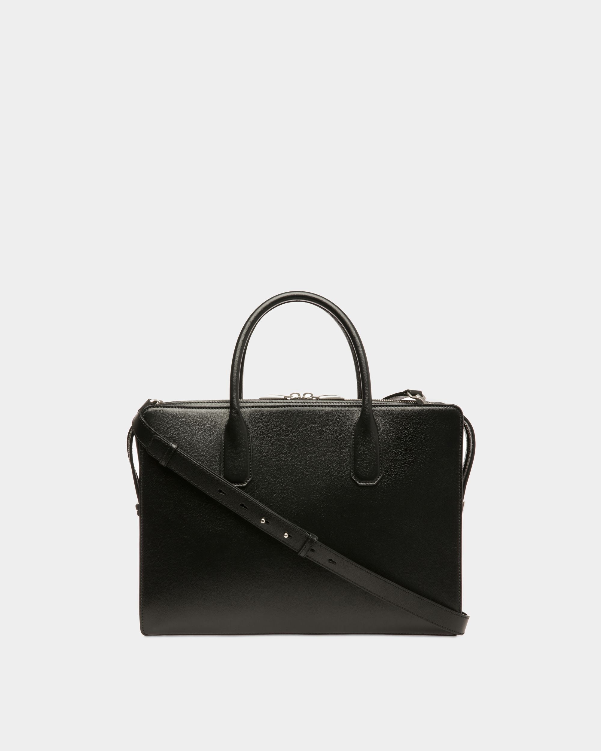 Bally Global - Banque Tote in Black Leather - Black