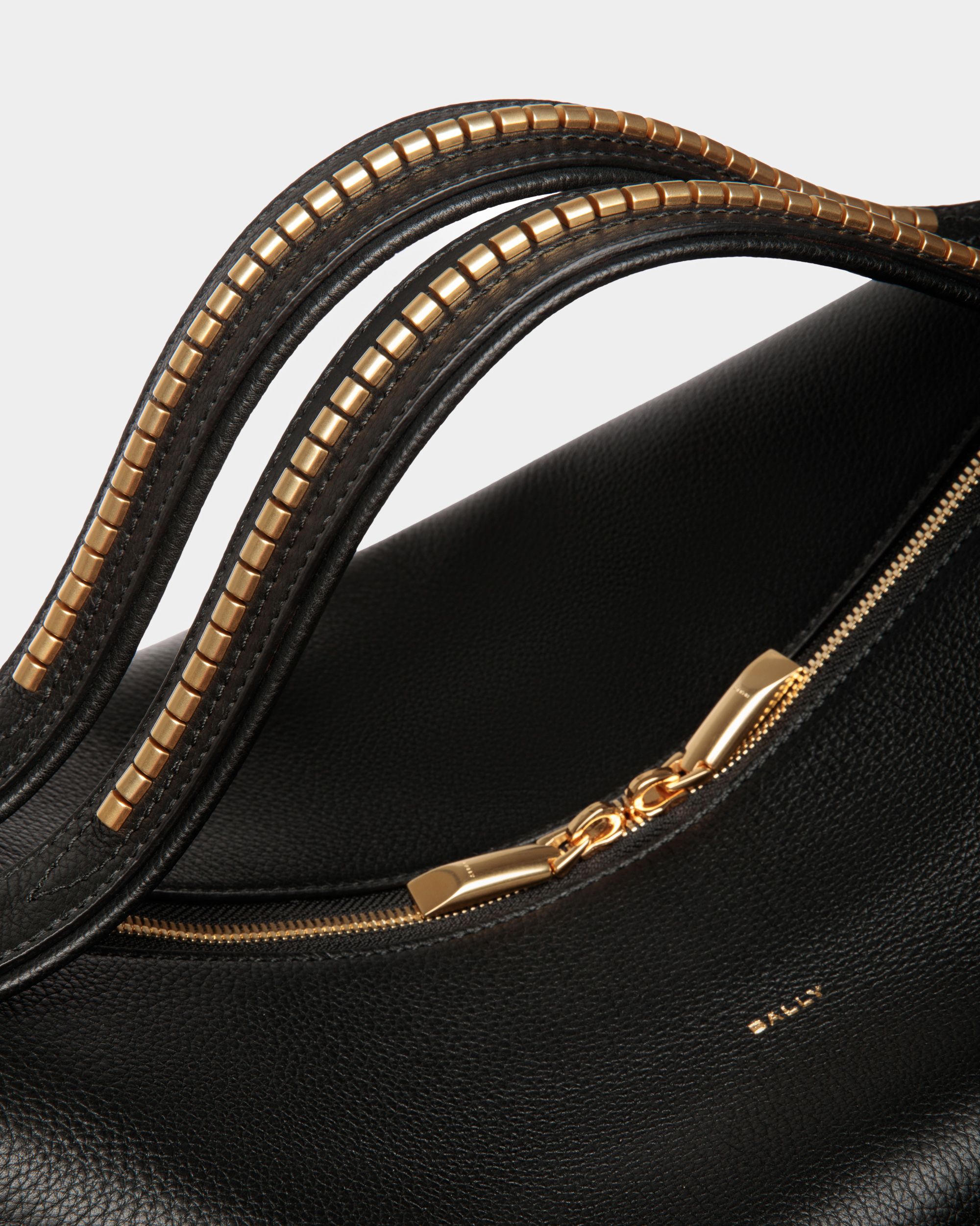 Bally Global - Bolso Tote Soft Arkle De Piel Negra - Negro