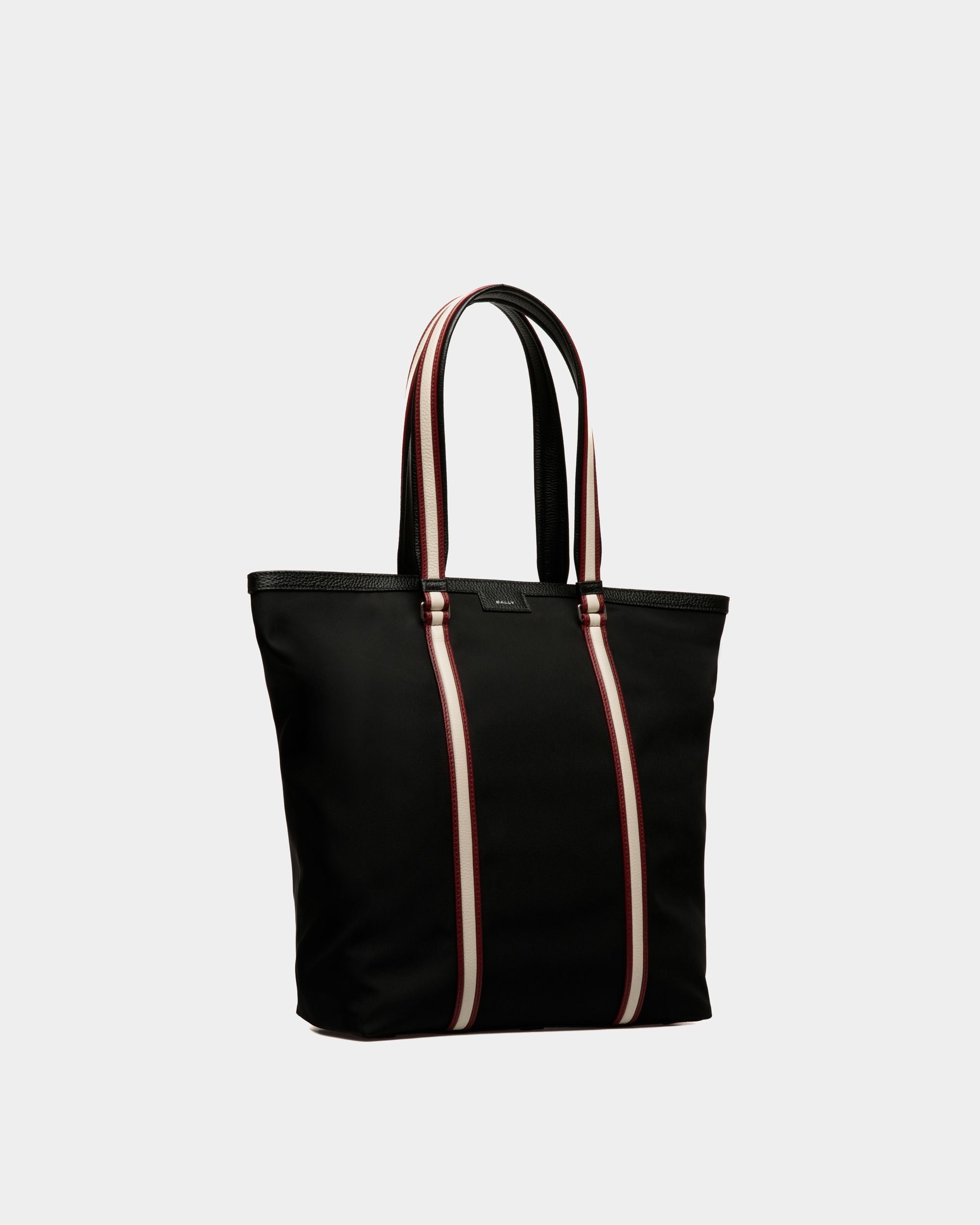 Bally Global - Code Tote In Black Nylon - Black