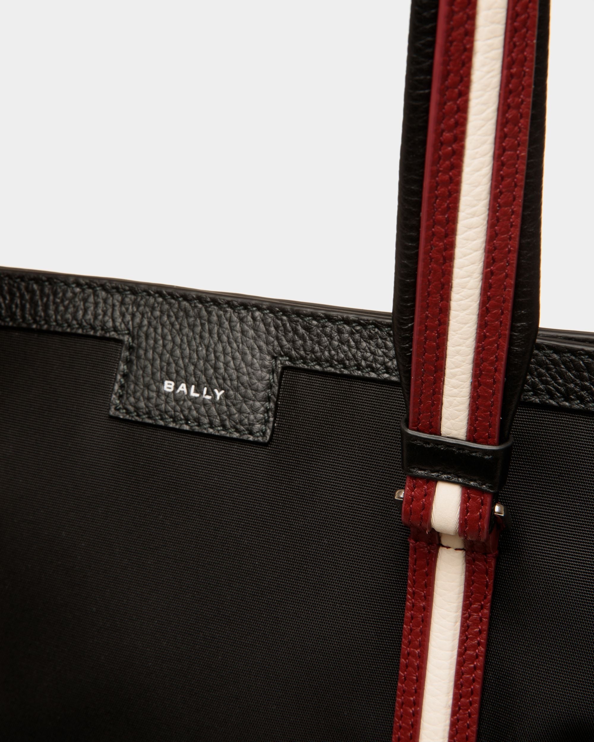 Bally Global - Code Tote In Black Nylon - Black