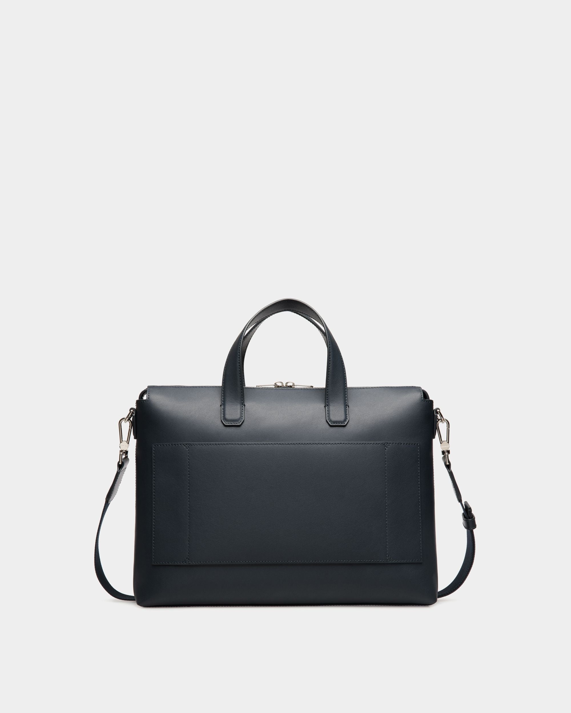 Bally Global - Cartable En Cuir Bleu - Bleu