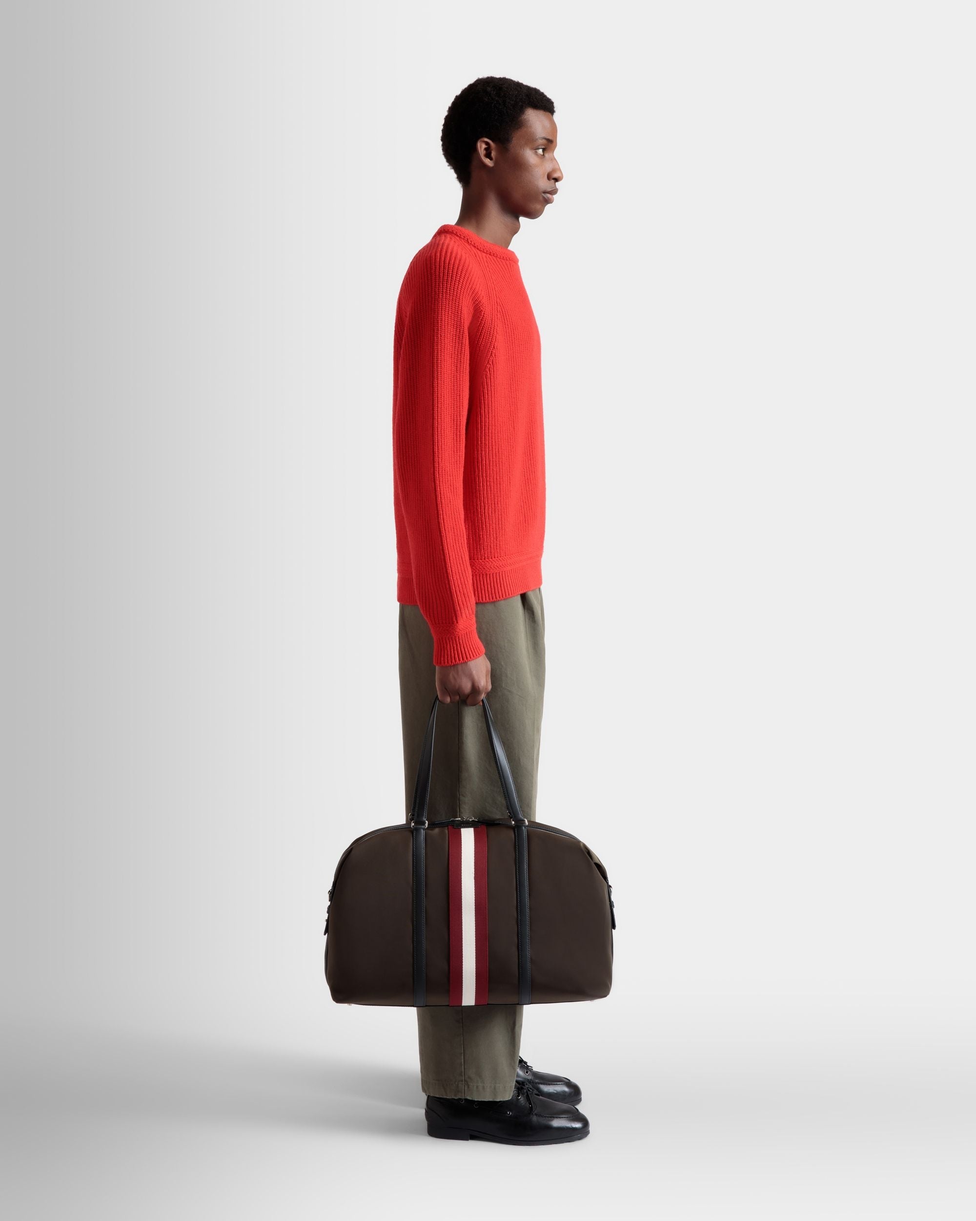 Bally Global - Code Weekender In Military Green Nylon - Vert