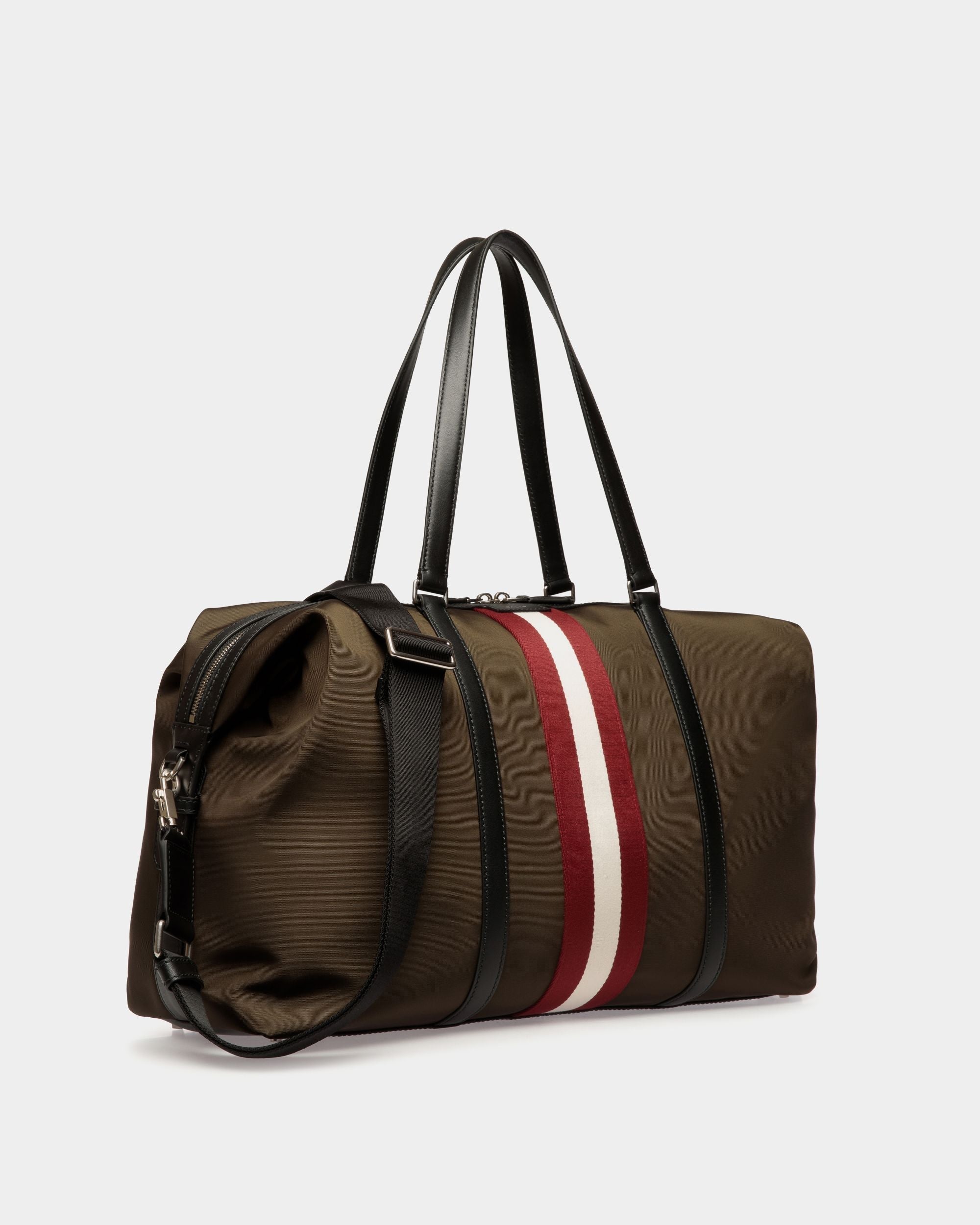 Bally Global - Code Weekender In Military Green Nylon - Vert