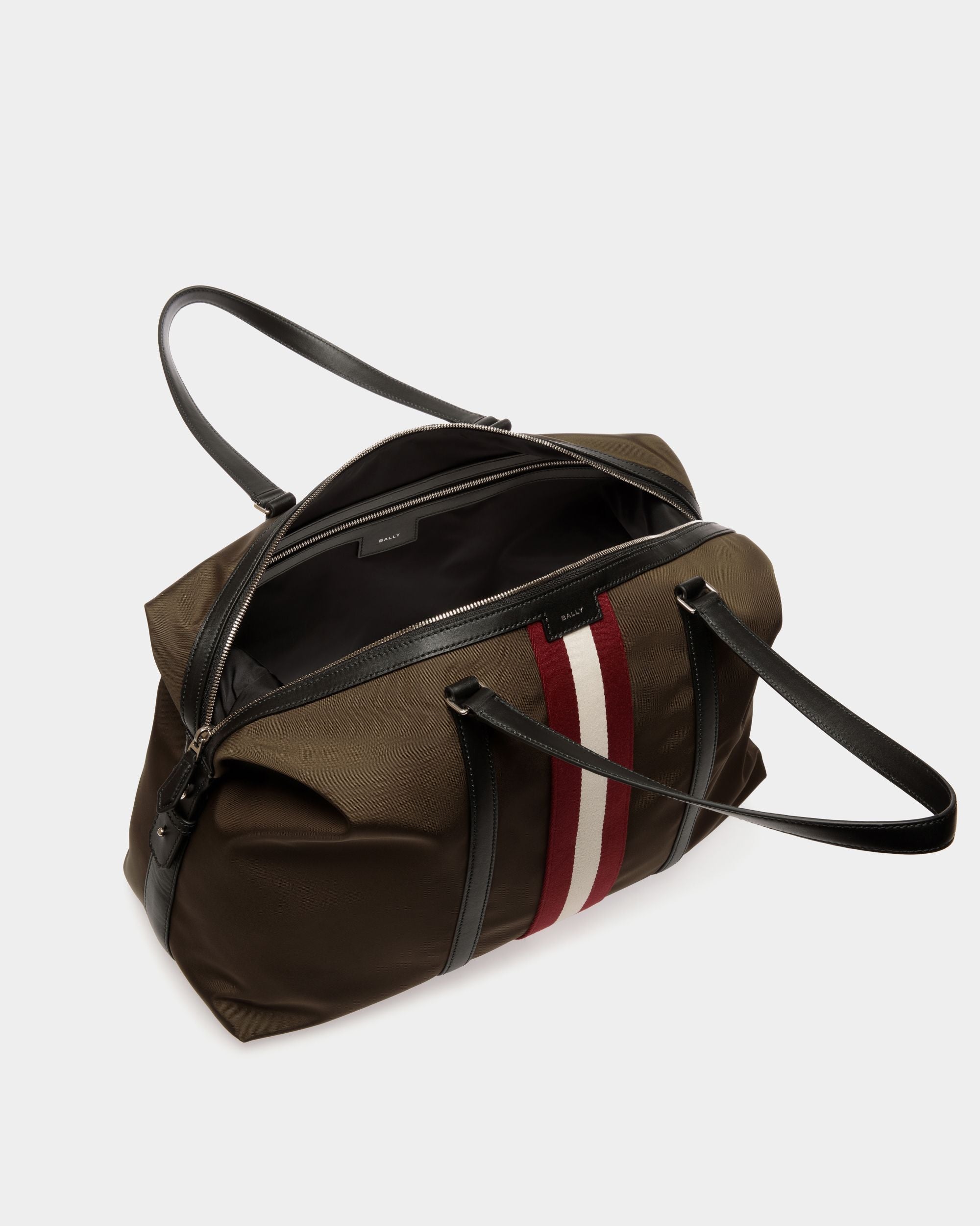 Bally Global - Code Weekender In Military Green Nylon - Vert