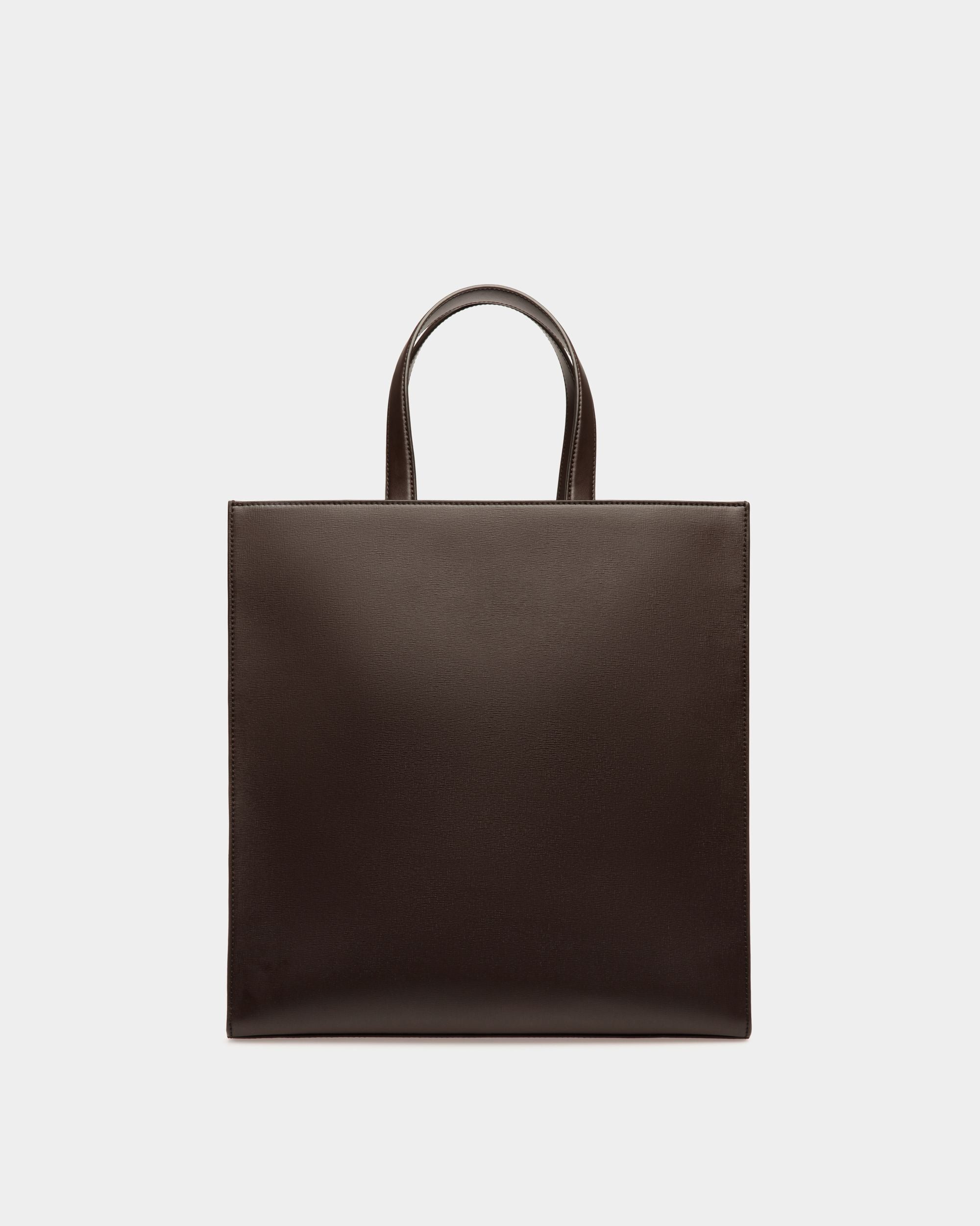 Bally Global - Mythos Tote in Ebano Recycled Leather - Brown