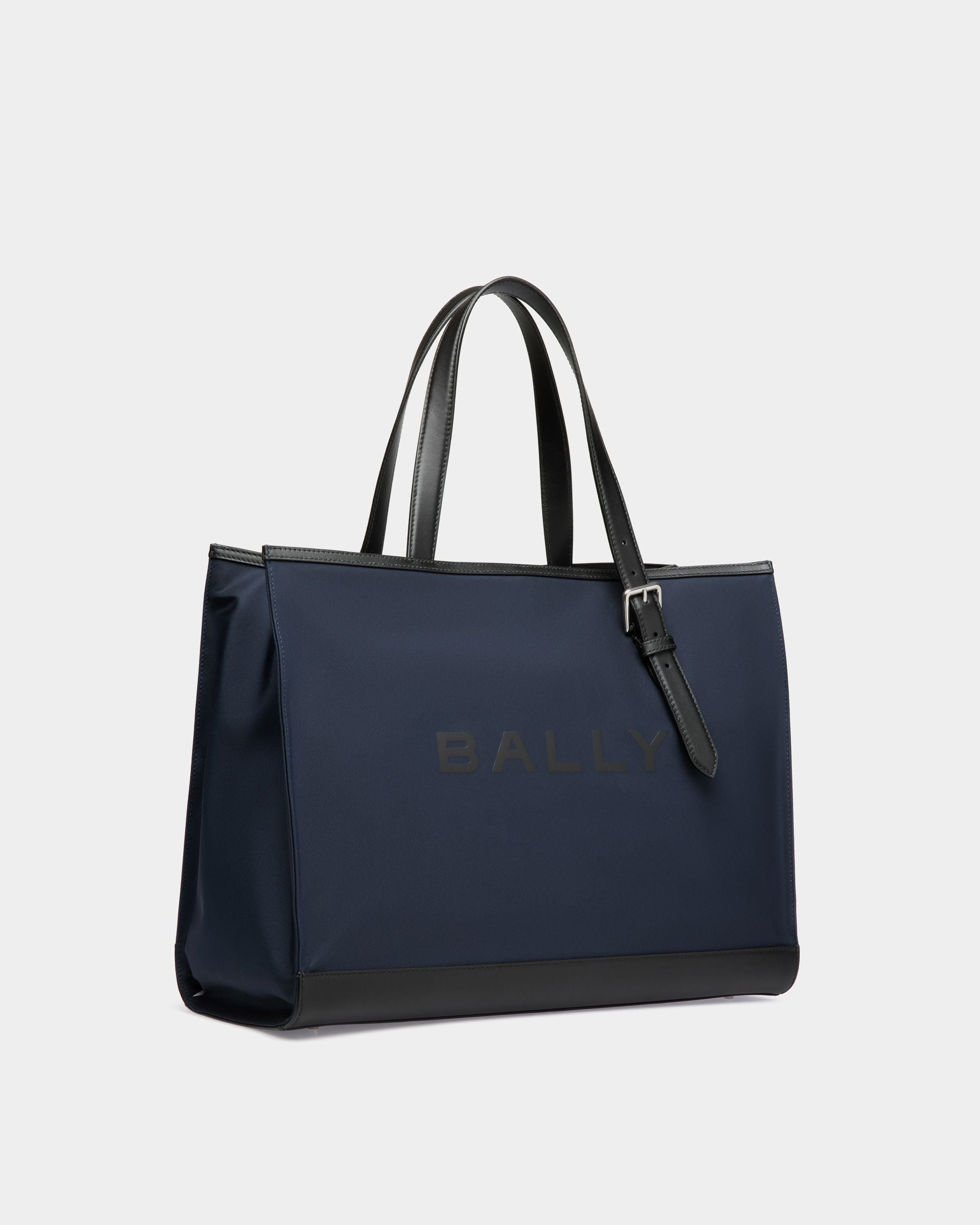 Bally Global - Bar Totes In Blue Nylon - Blue