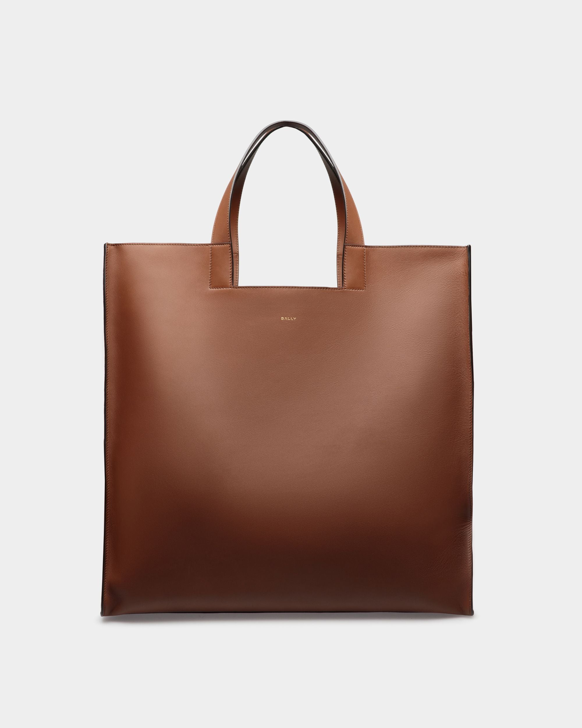 Bally Global - Bolso Tote Easy Bally De Piel Marrón - Marrón