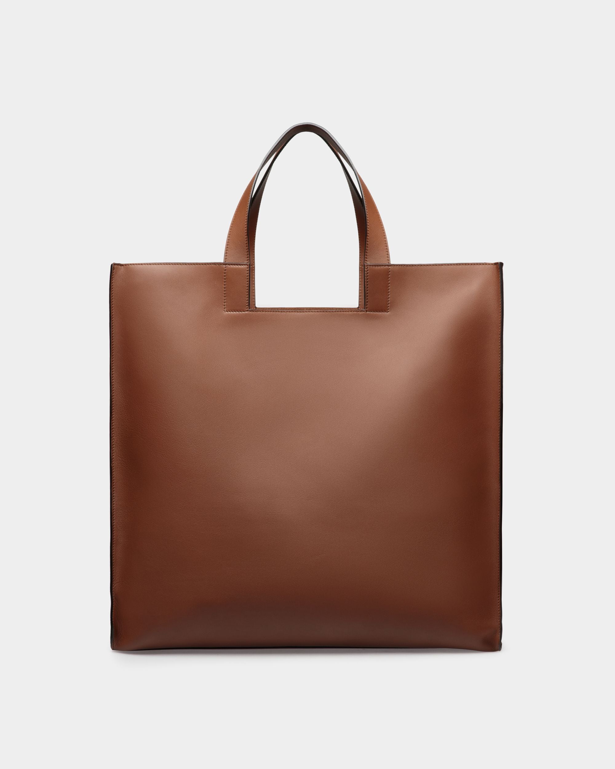 Bally Global - Bolso Tote Easy Bally De Piel Marrón - Marrón