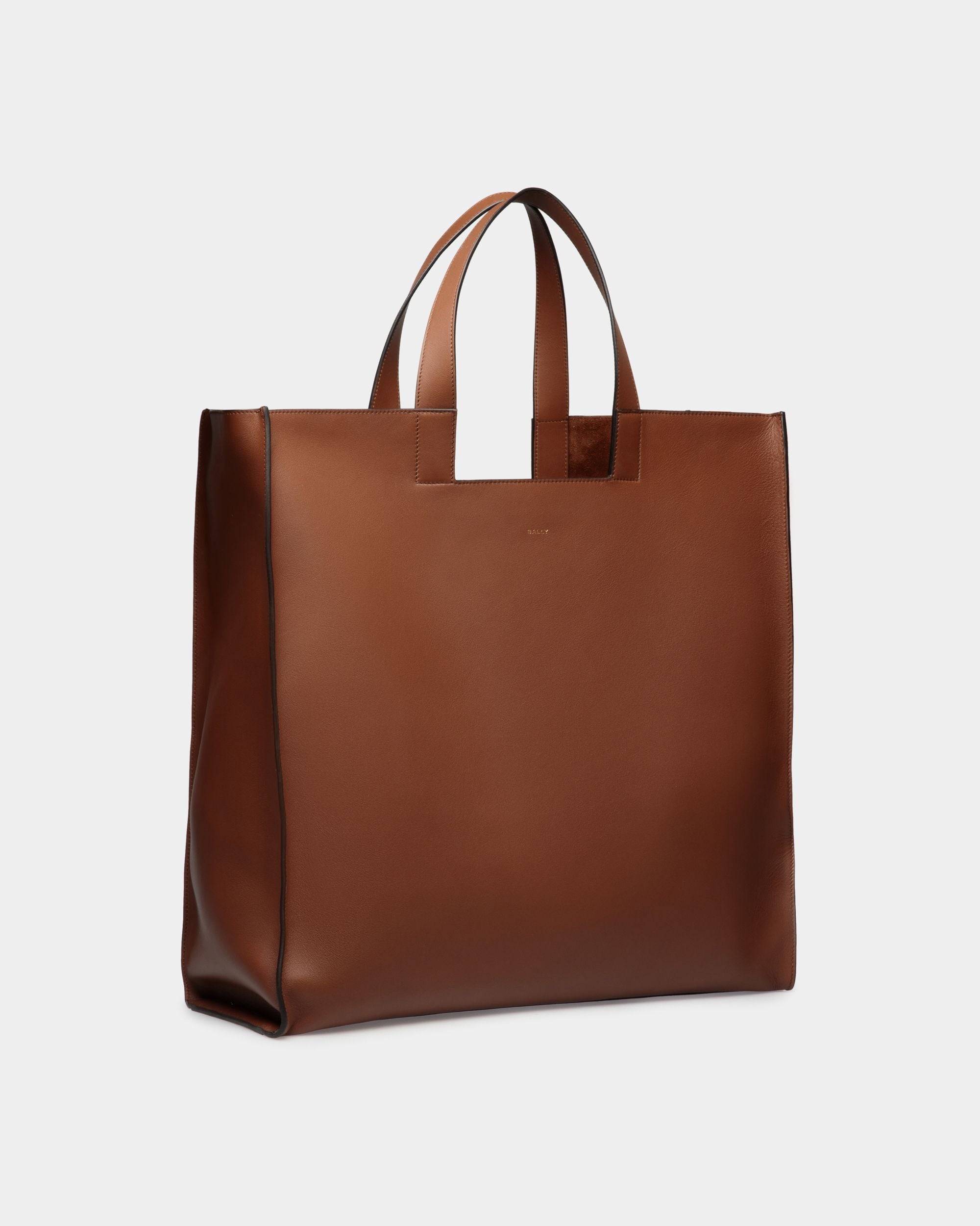 Bally Global - Bolso Tote Easy Bally De Piel Marrón - Marrón