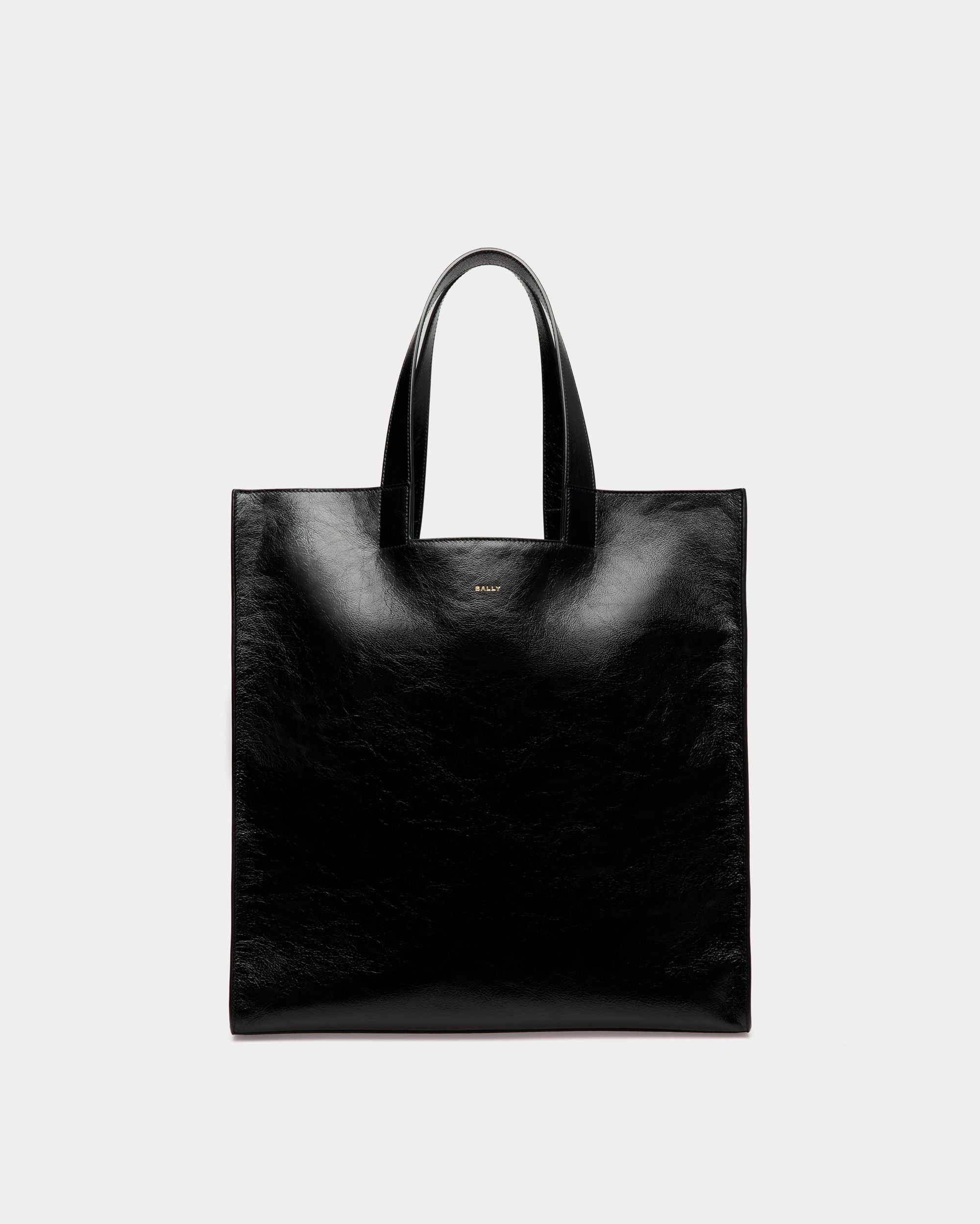 Bally Global - Easy Bally Tote In Black Leather - Negro