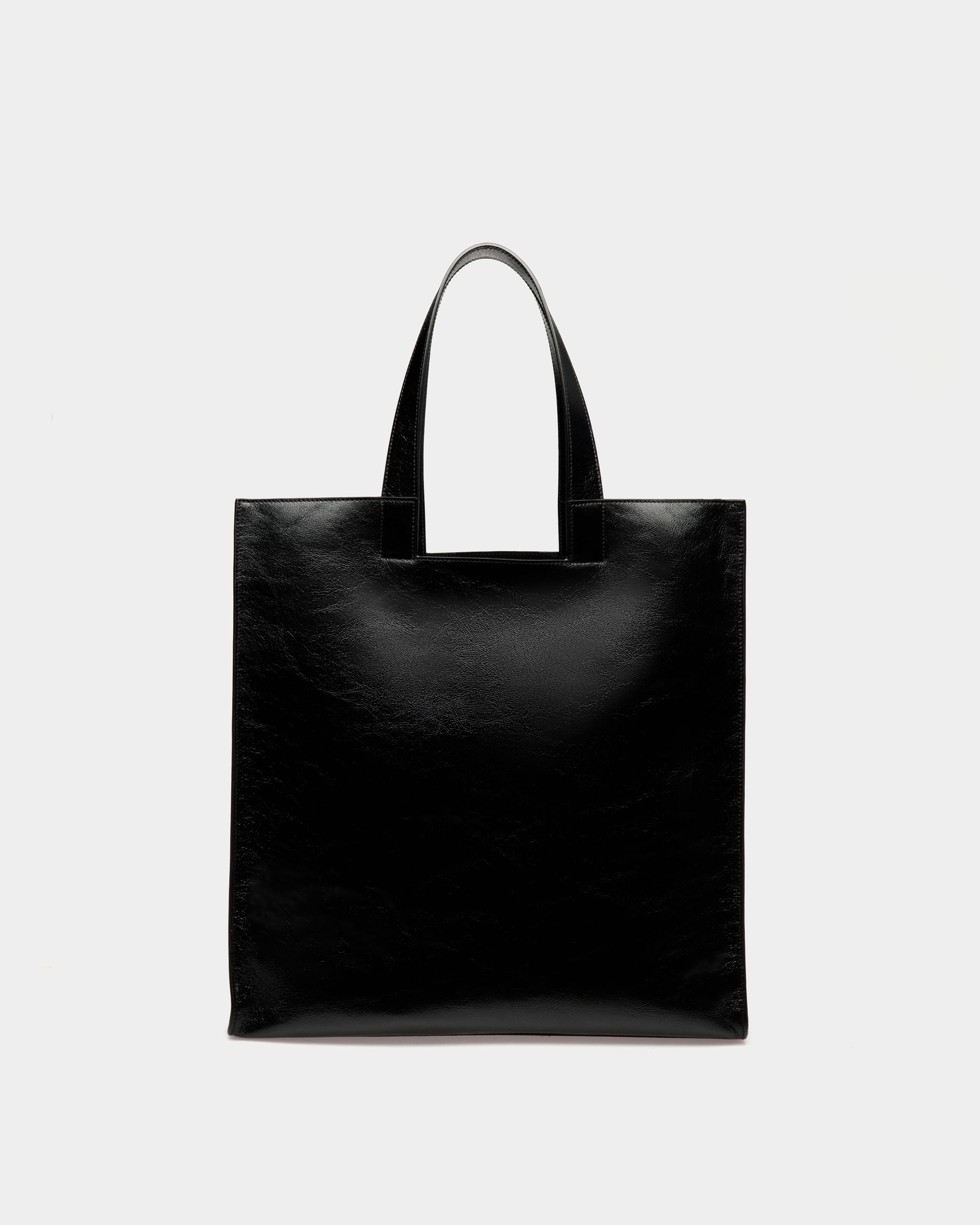Bally Global - Easy Bally Tote In Black Leather - Negro