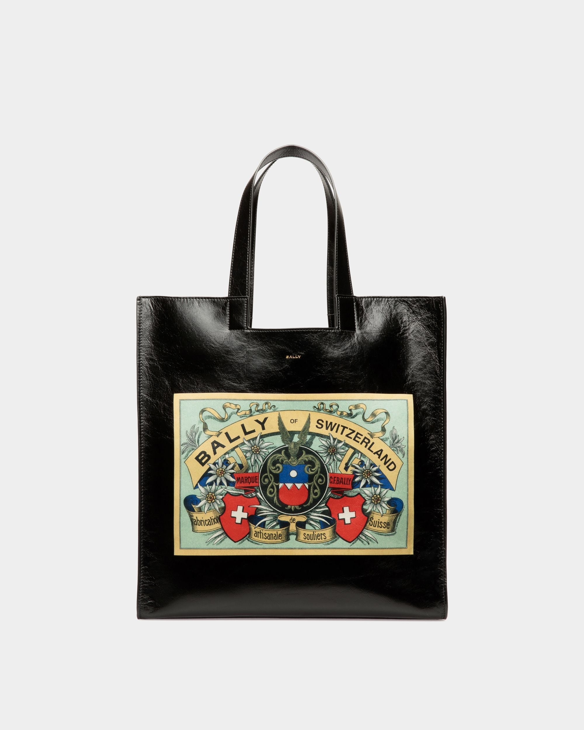 Bally Global - Bolso Tote Easy Bally De Piel Negra - Negro
