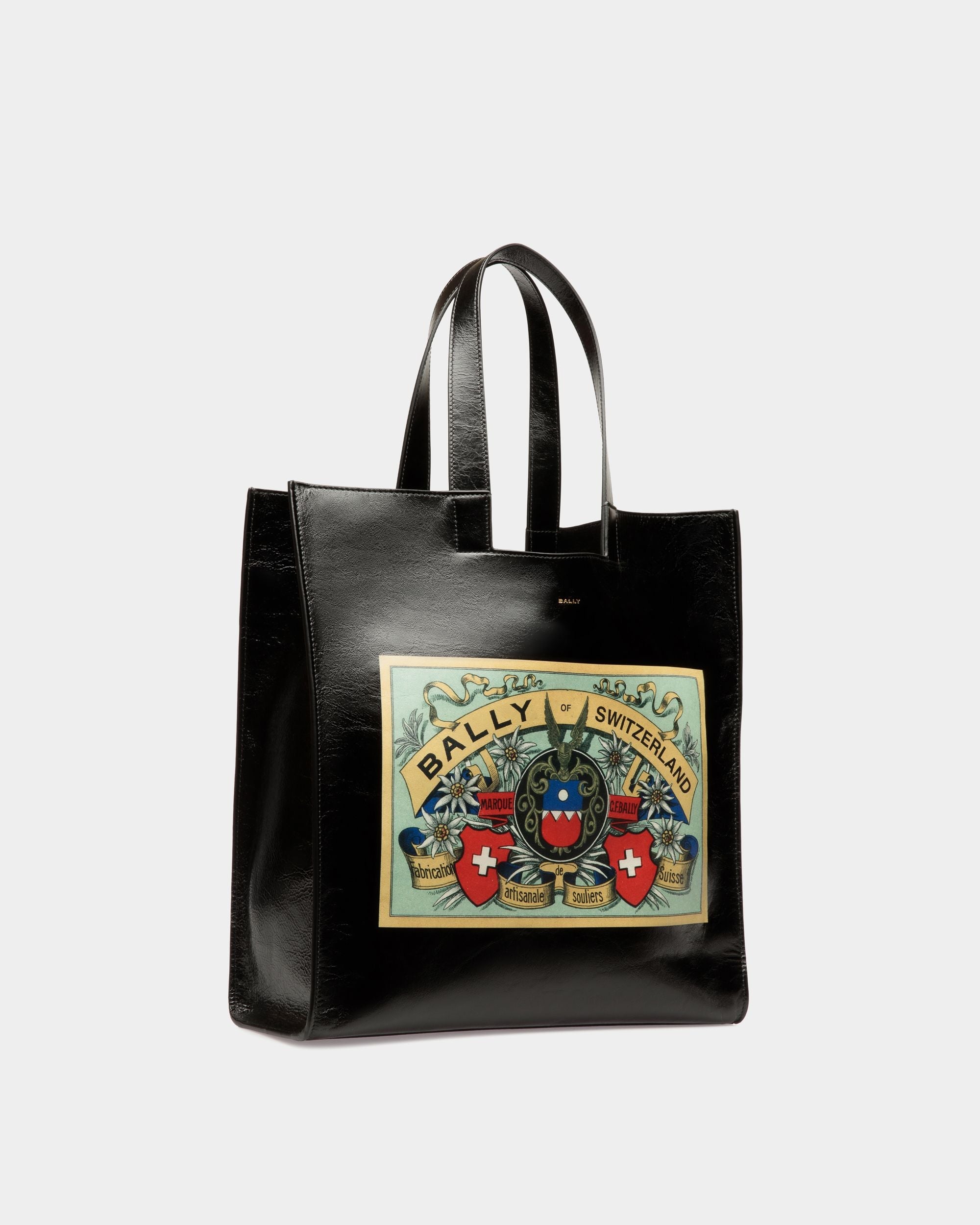 Bally Global - Bolso Tote Easy Bally De Piel Negra - Negro
