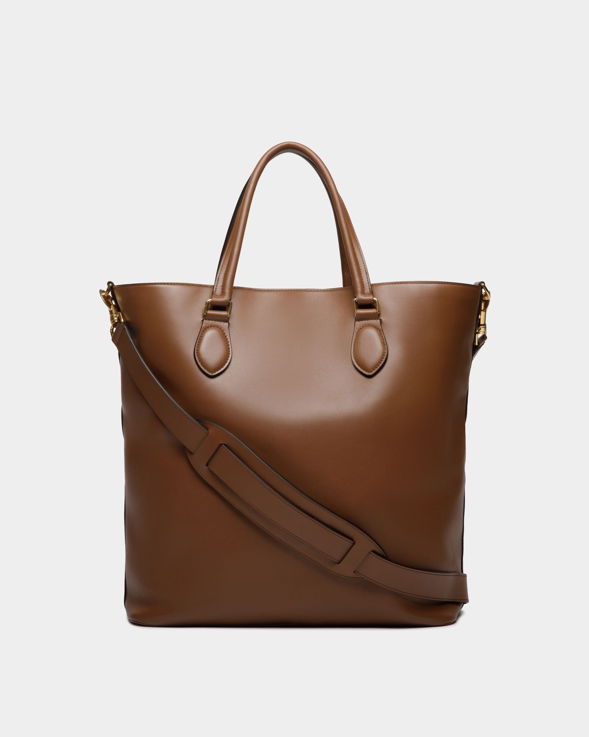 Bally Global - Sac Cabas Beckett En Cuir Marron - Marron