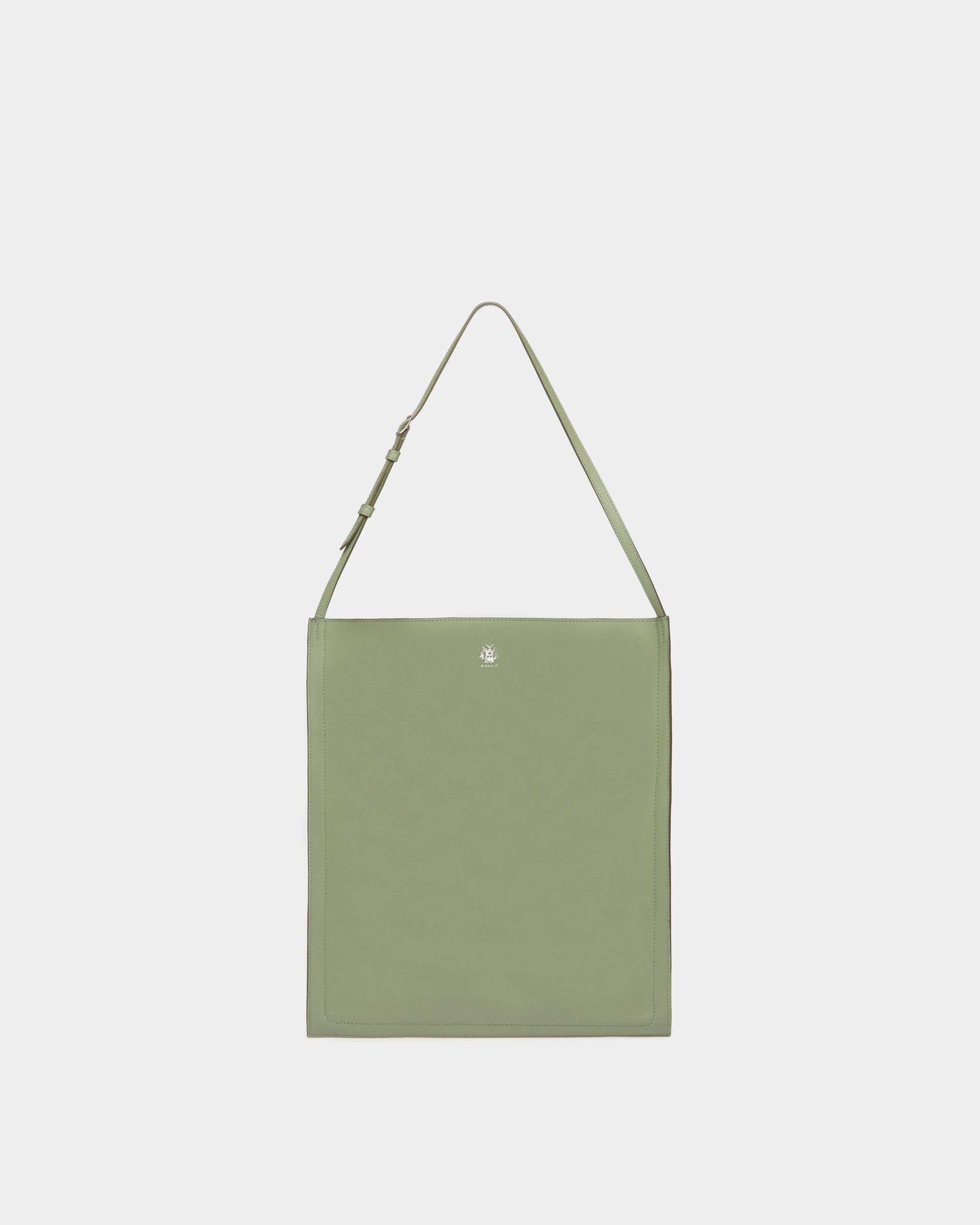 Bally Global - Beckett Tote in Olive Green Leather - Green