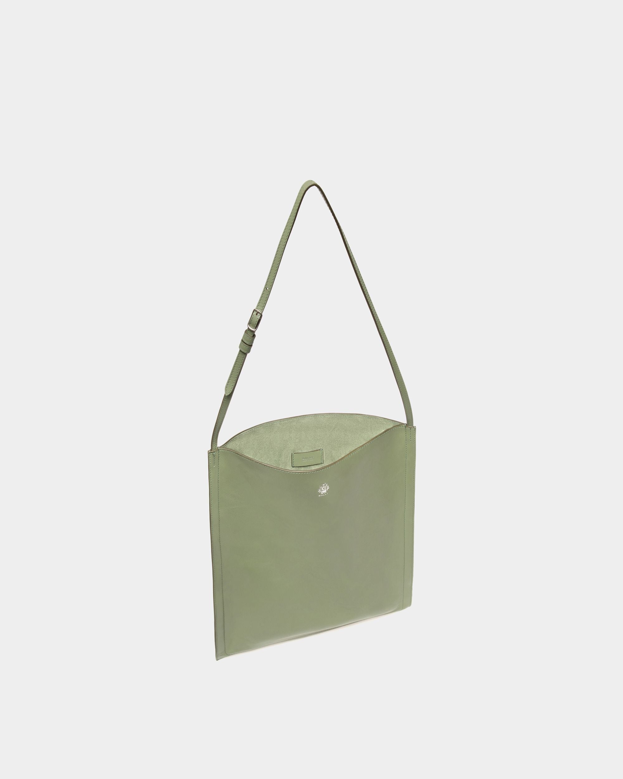 Bally Global - Beckett Tote in Olive Green Leather - Green
