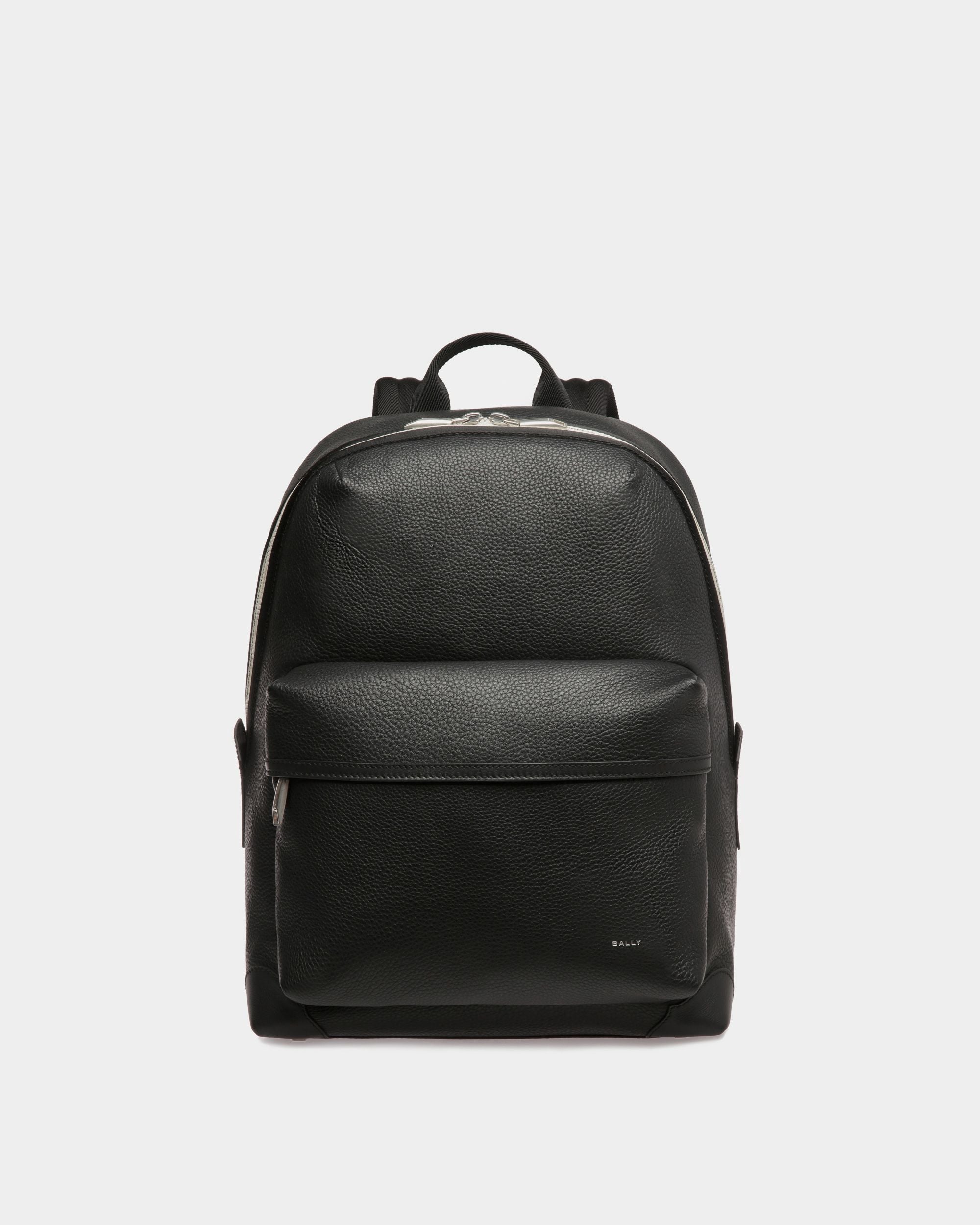 Bally Global - Mochila Ribbon De Piel En Negro - Negro