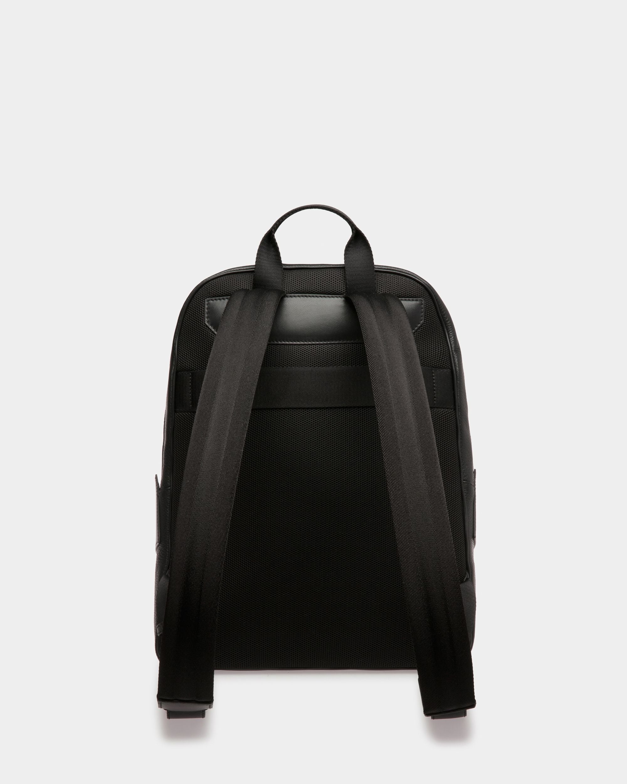 Bally Global - Mochila Ribbon De Piel En Negro - Negro