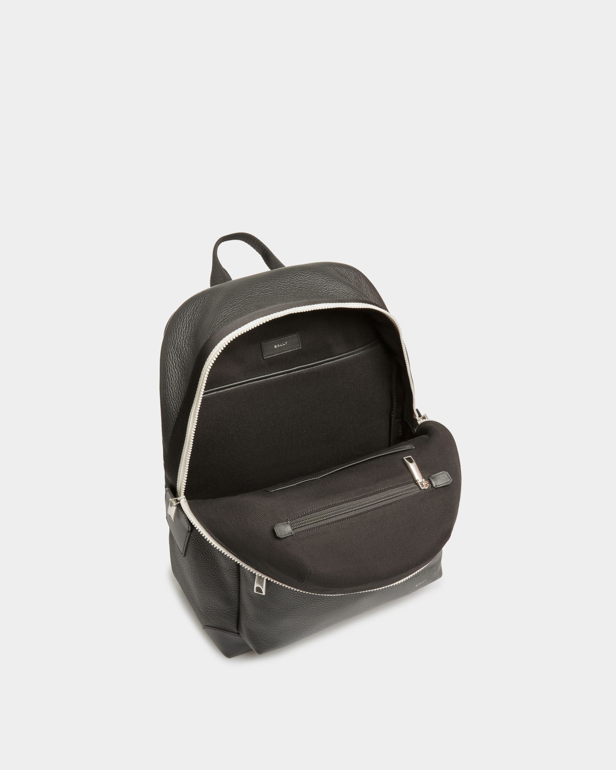 Bally Global - Mochila Ribbon De Piel En Negro - Negro