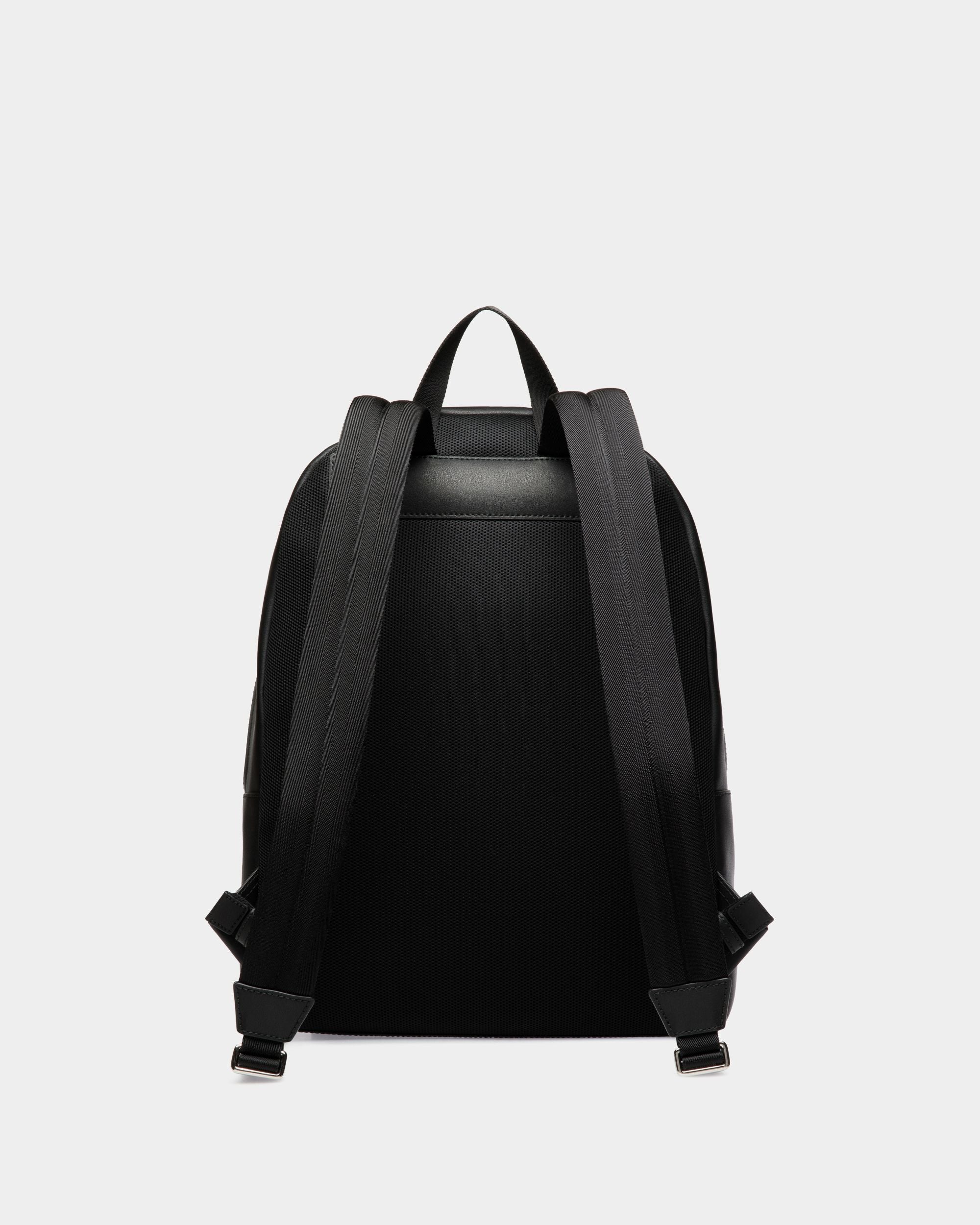 Bally Global - Backpack In Black Leather - Black