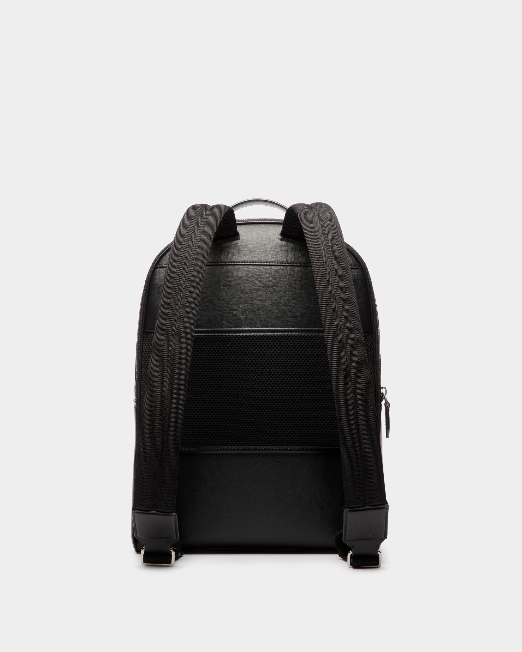 Bally Global - Sac À Dos Mythos En Cuir Recyclé Noir - Noir