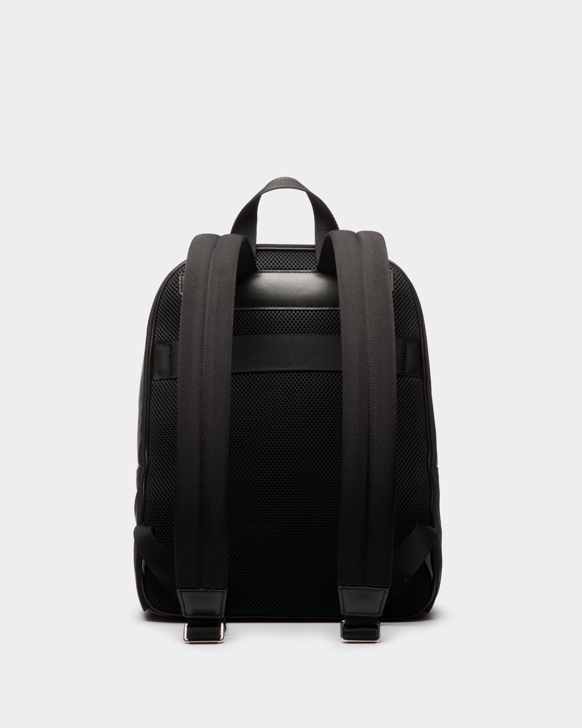 Bally Global - Sac À Dos Code En Nylon Noir - Noir