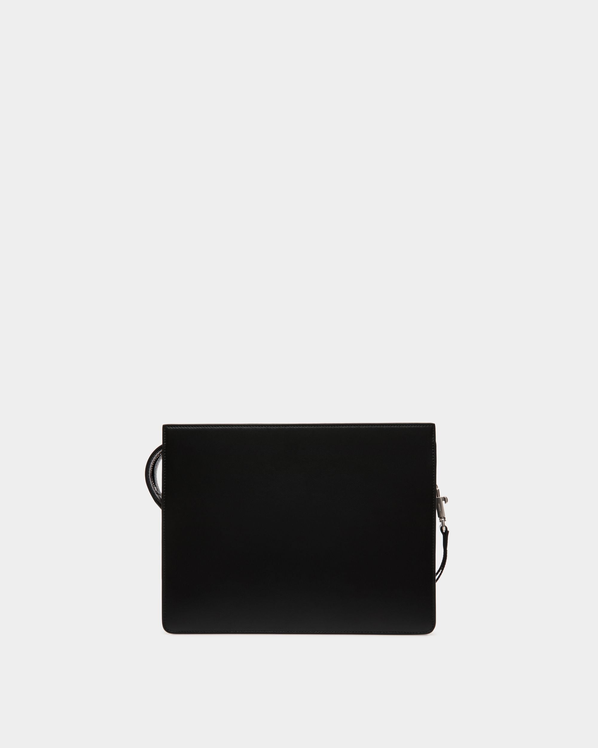 Bally Global - Deco Pouch in Black Leather - Black