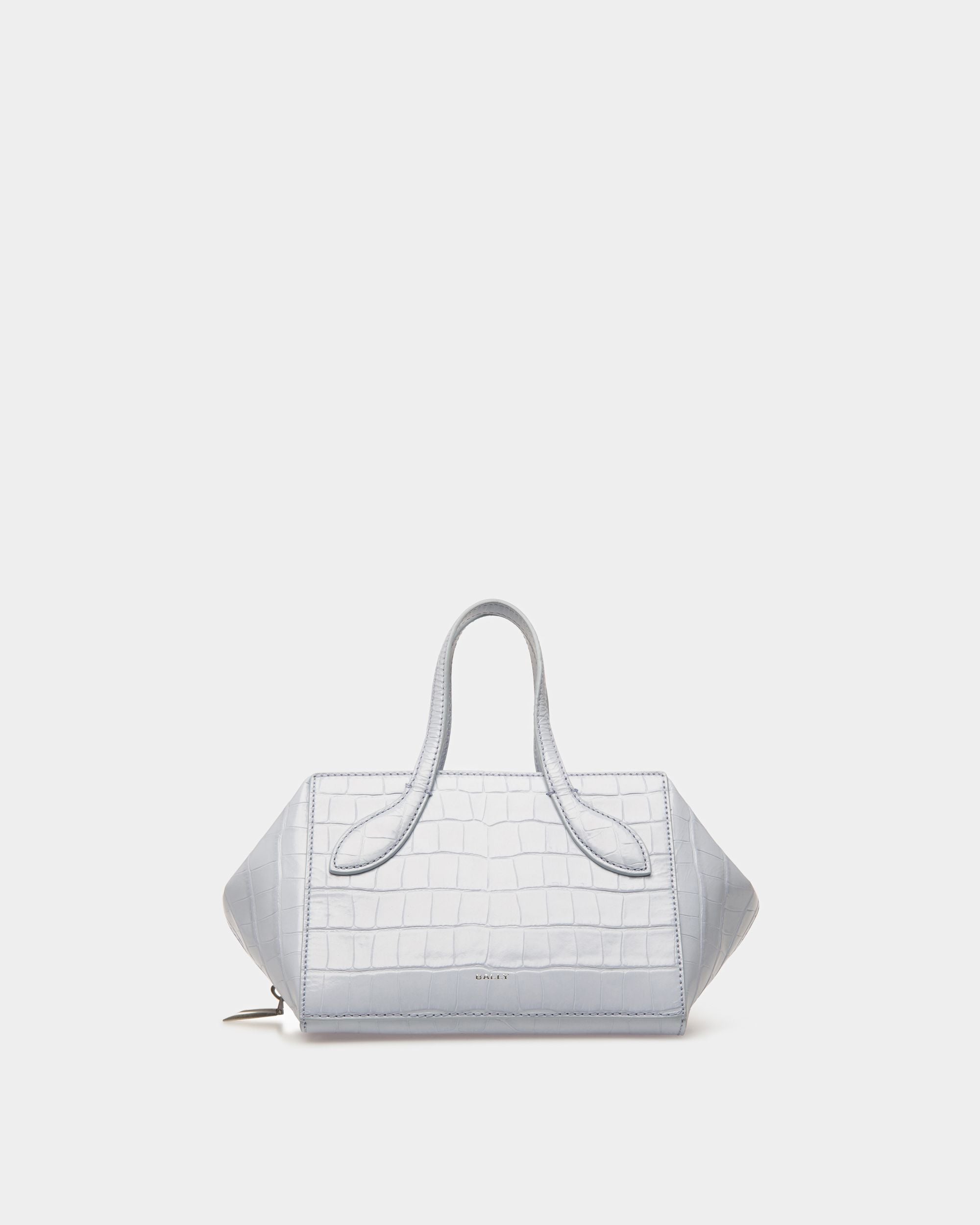 Bally Global - Cal Crossbody Bag In Light Poolside Leather - Blue