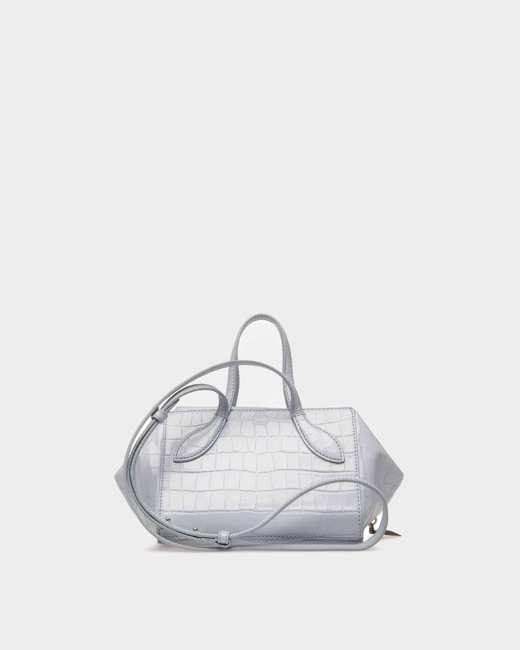 Bally Global - Cal Crossbody Bag In Light Poolside Leather - Blue