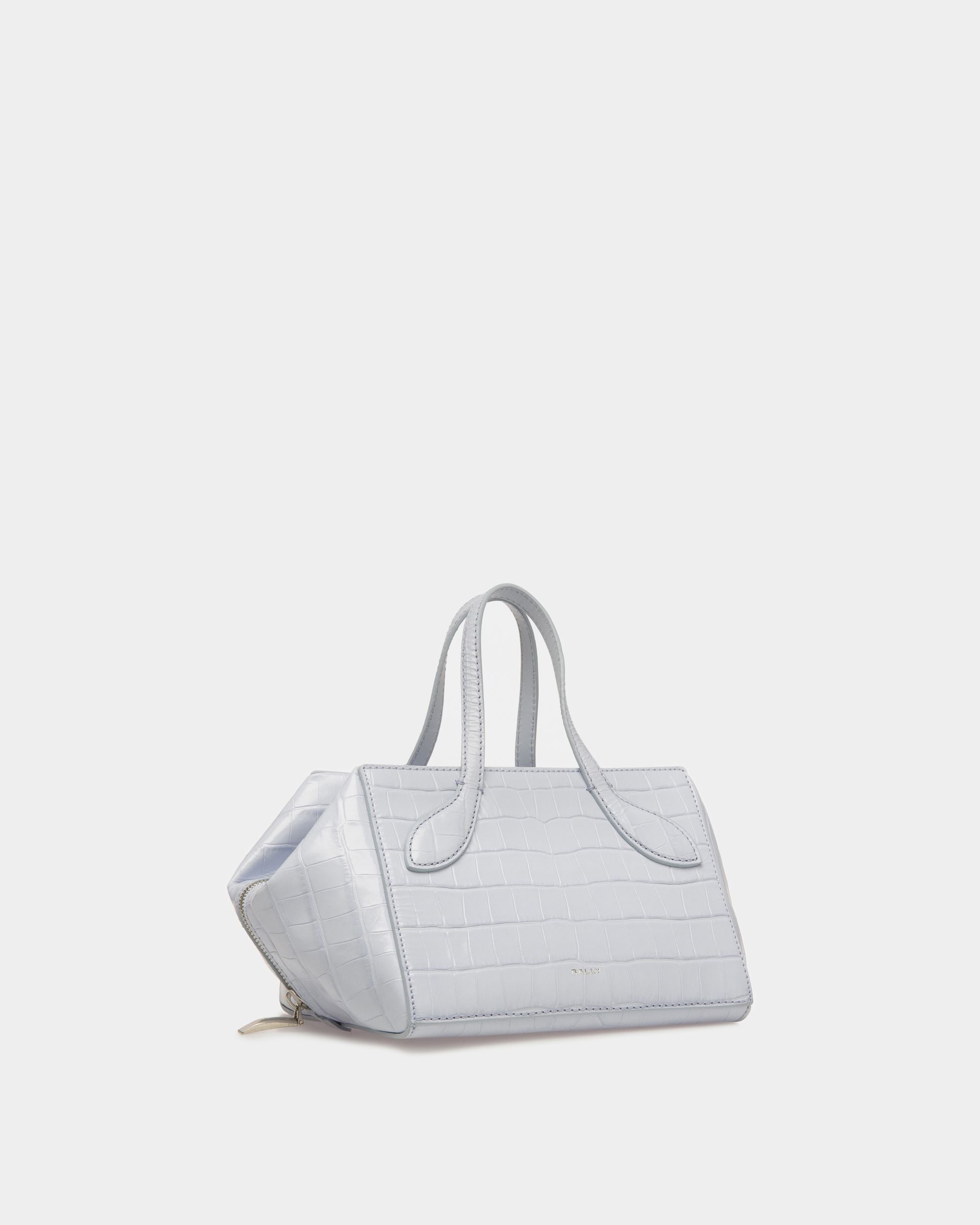 Bally Global - Cal Crossbody Bag In Light Poolside Leather - Blue