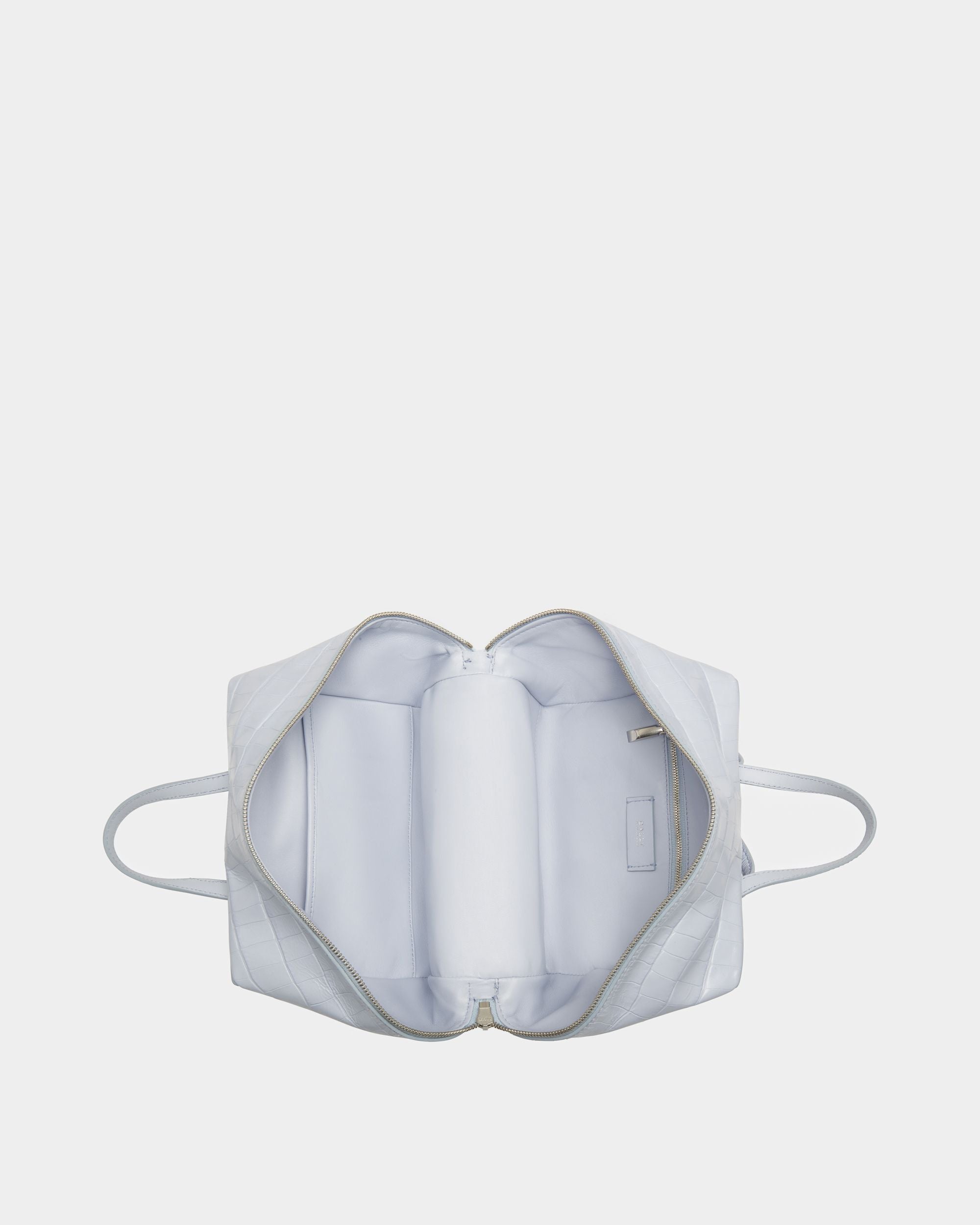 Bally Global - Cal Crossbody Bag In Light Poolside Leather - Blue