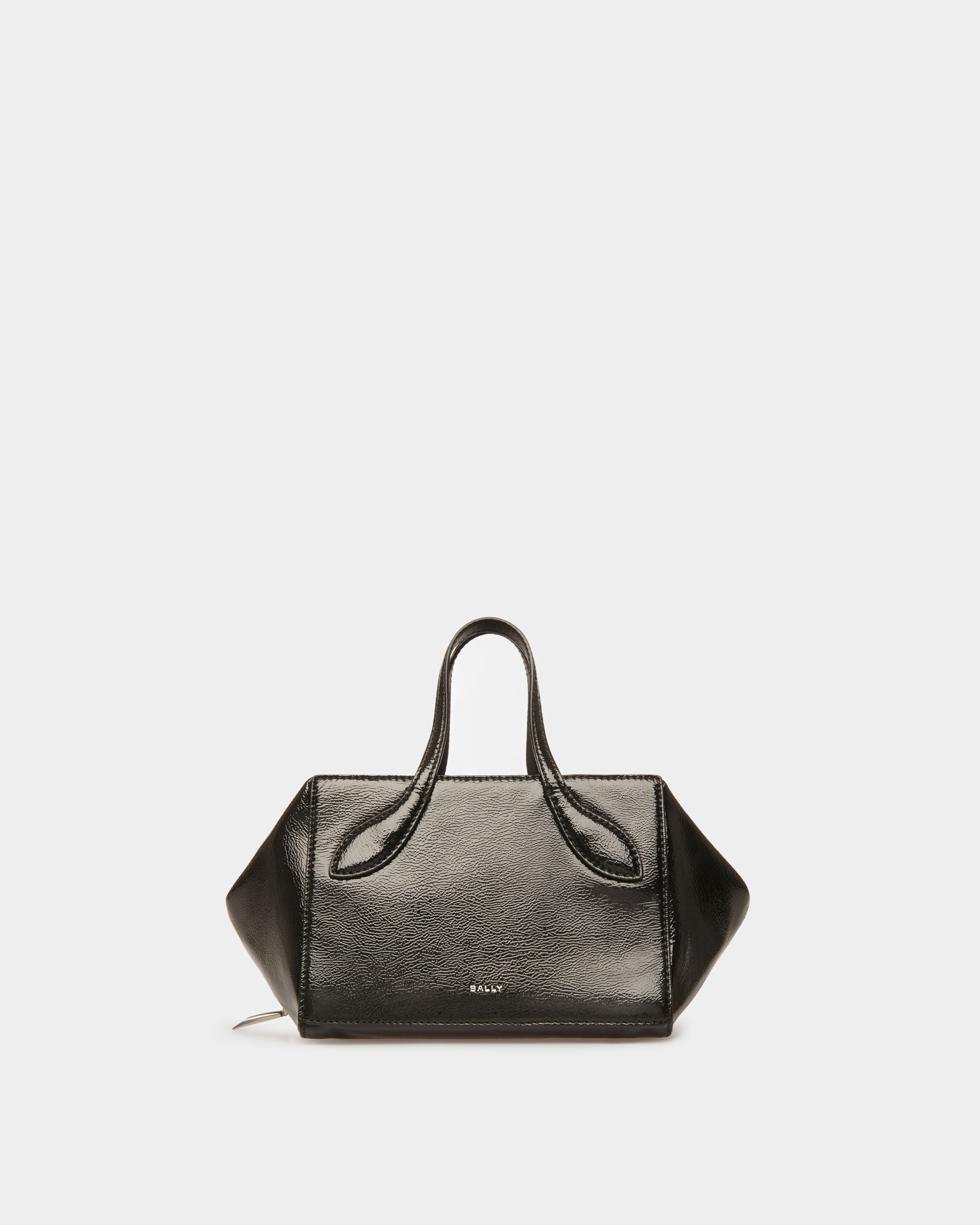 Bally Global - Cal Crossbody Bag In Black Leather - Negro
