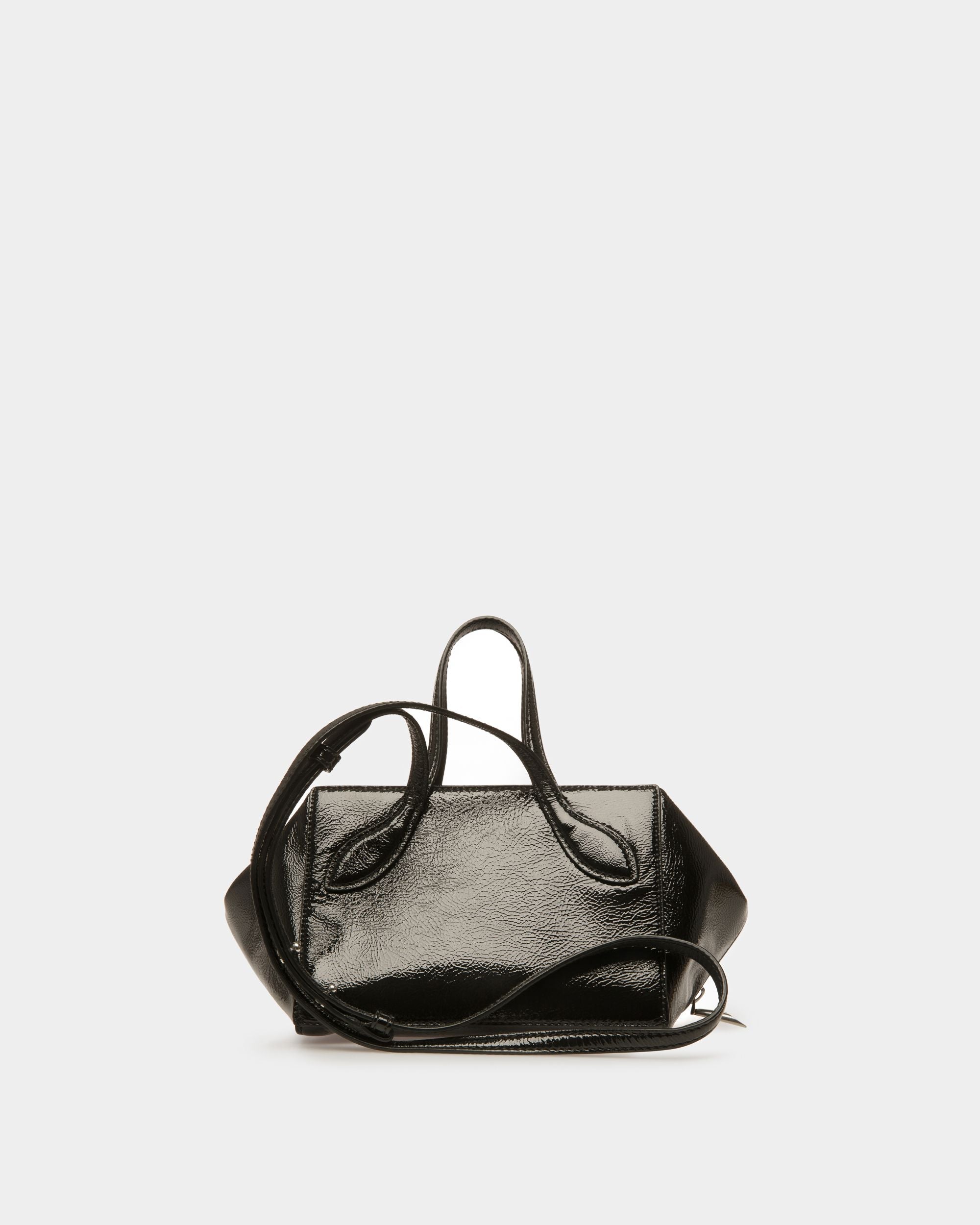 Bally Global - Cal Crossbody Bag In Black Leather - Negro