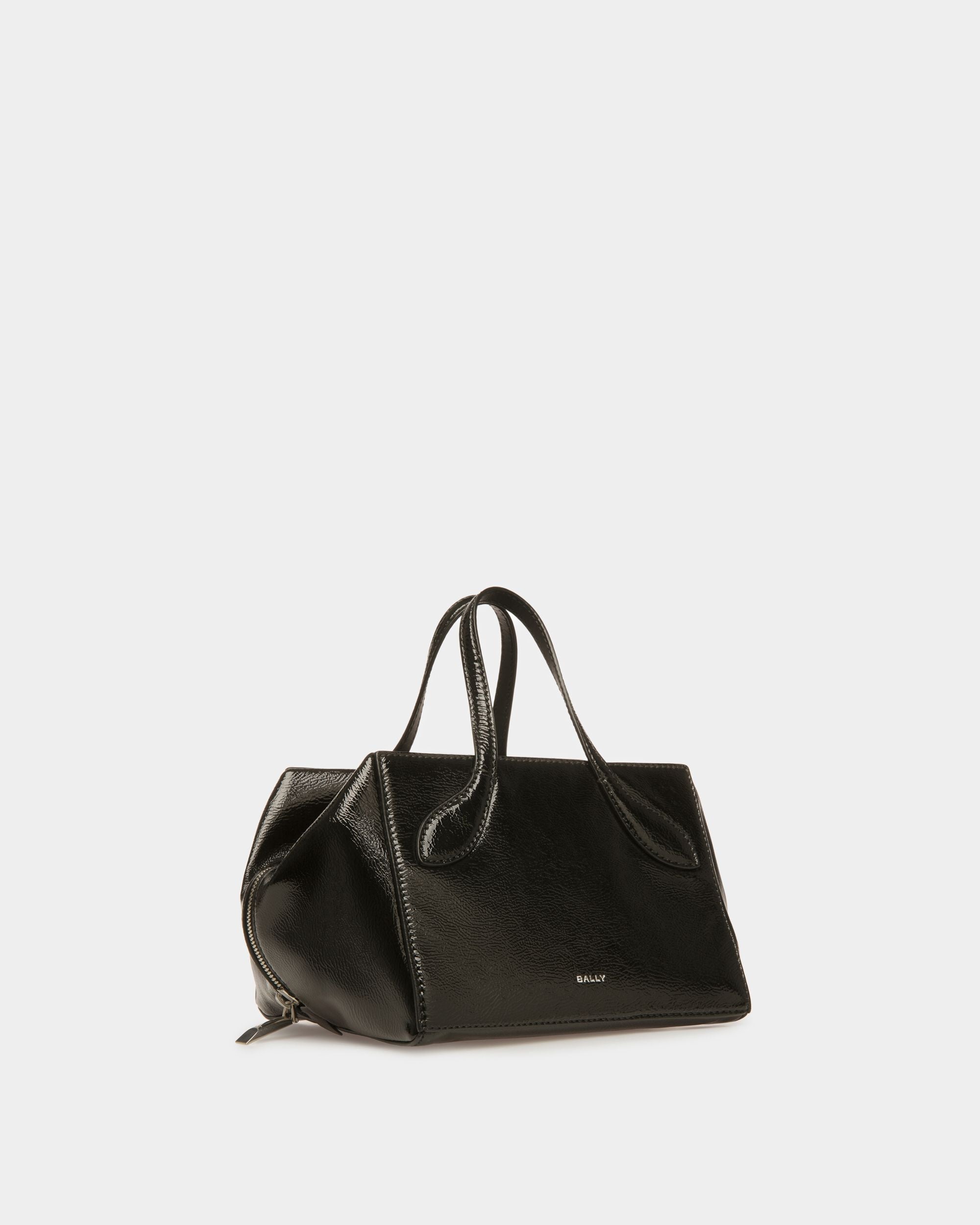 Bally Global - Cal Crossbody Bag In Black Leather - Negro
