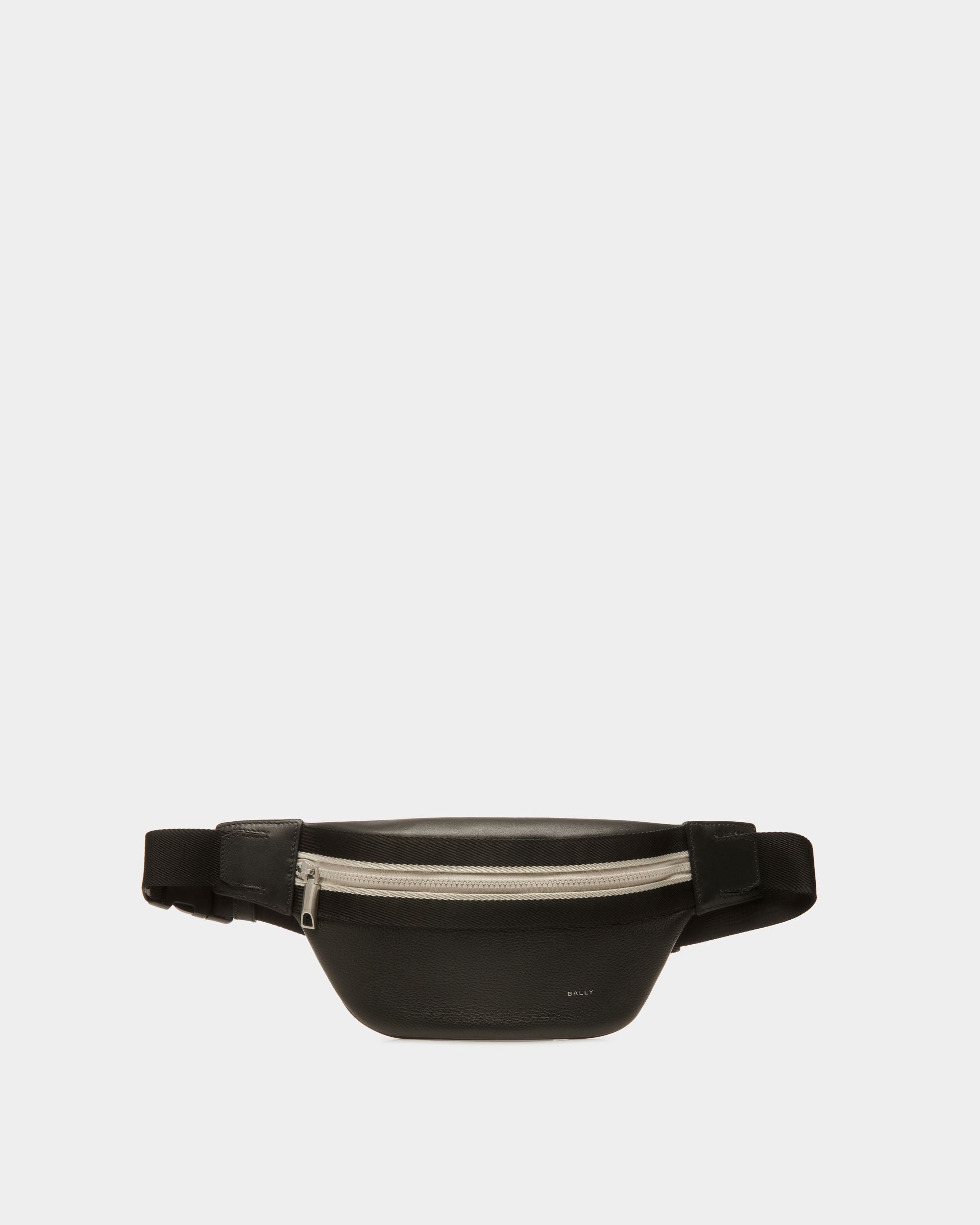 Bally Global - Ribbon Belt Bag In Black Leather - Black