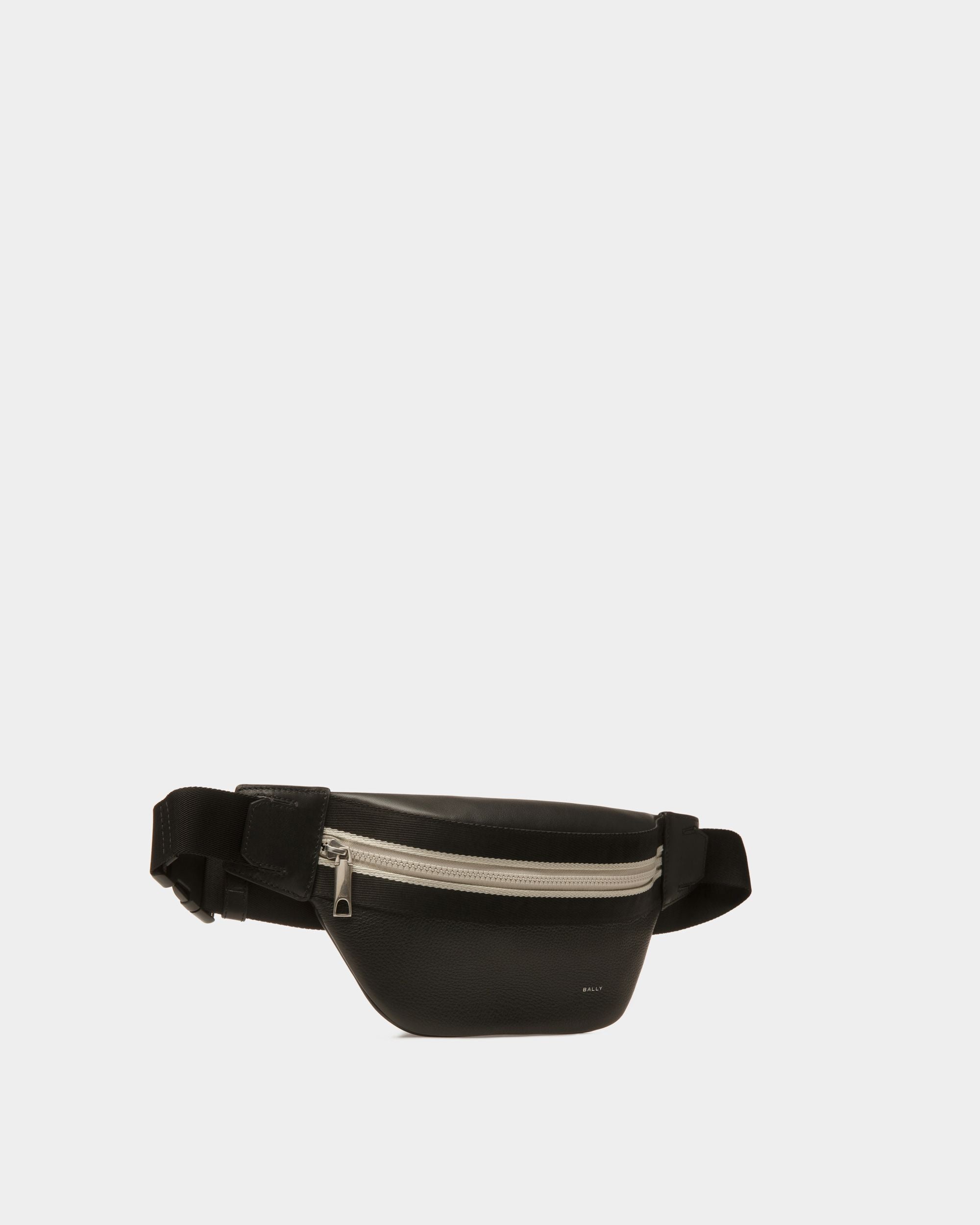 Bally Global - Ribbon Belt Bag In Black Leather - Black