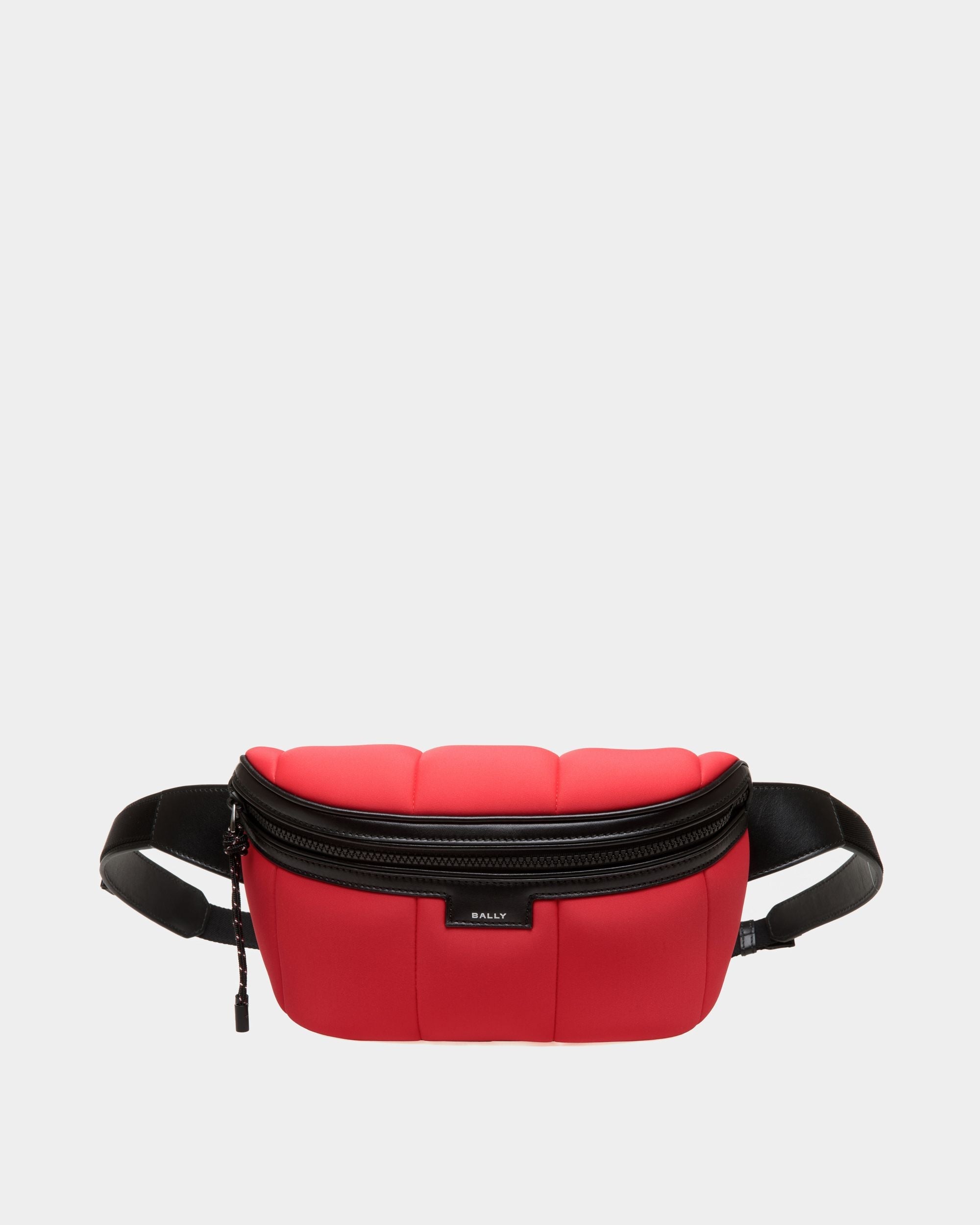 Bally Global - Mountain Belt Bag In Red Neoprene - Red