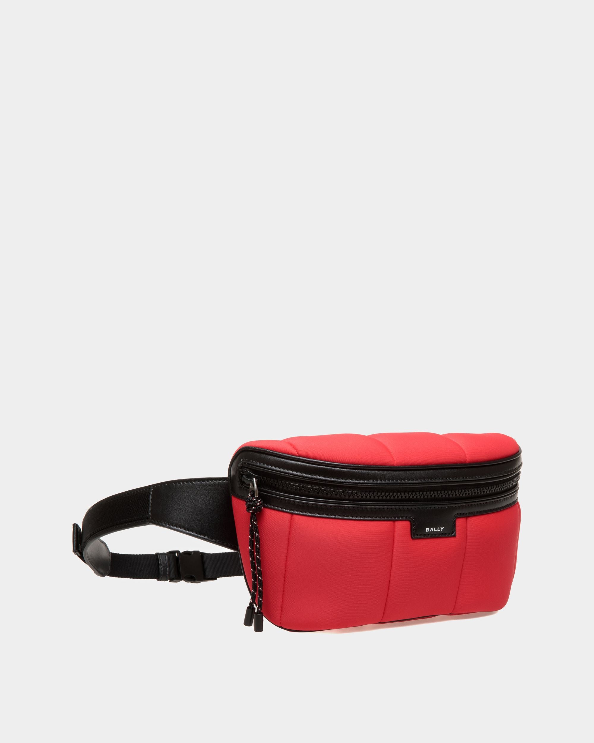 Bally Global - Mountain Belt Bag In Red Neoprene - Red