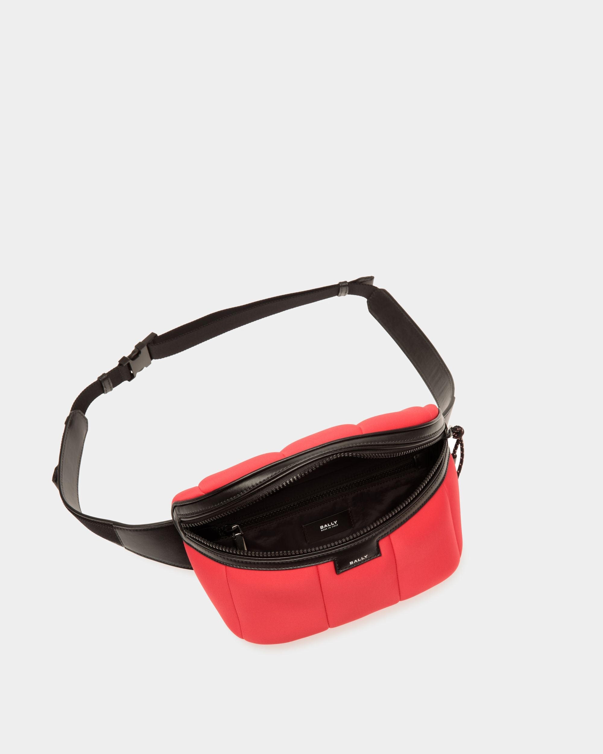 Bally Global - Mountain Belt Bag In Red Neoprene - Red